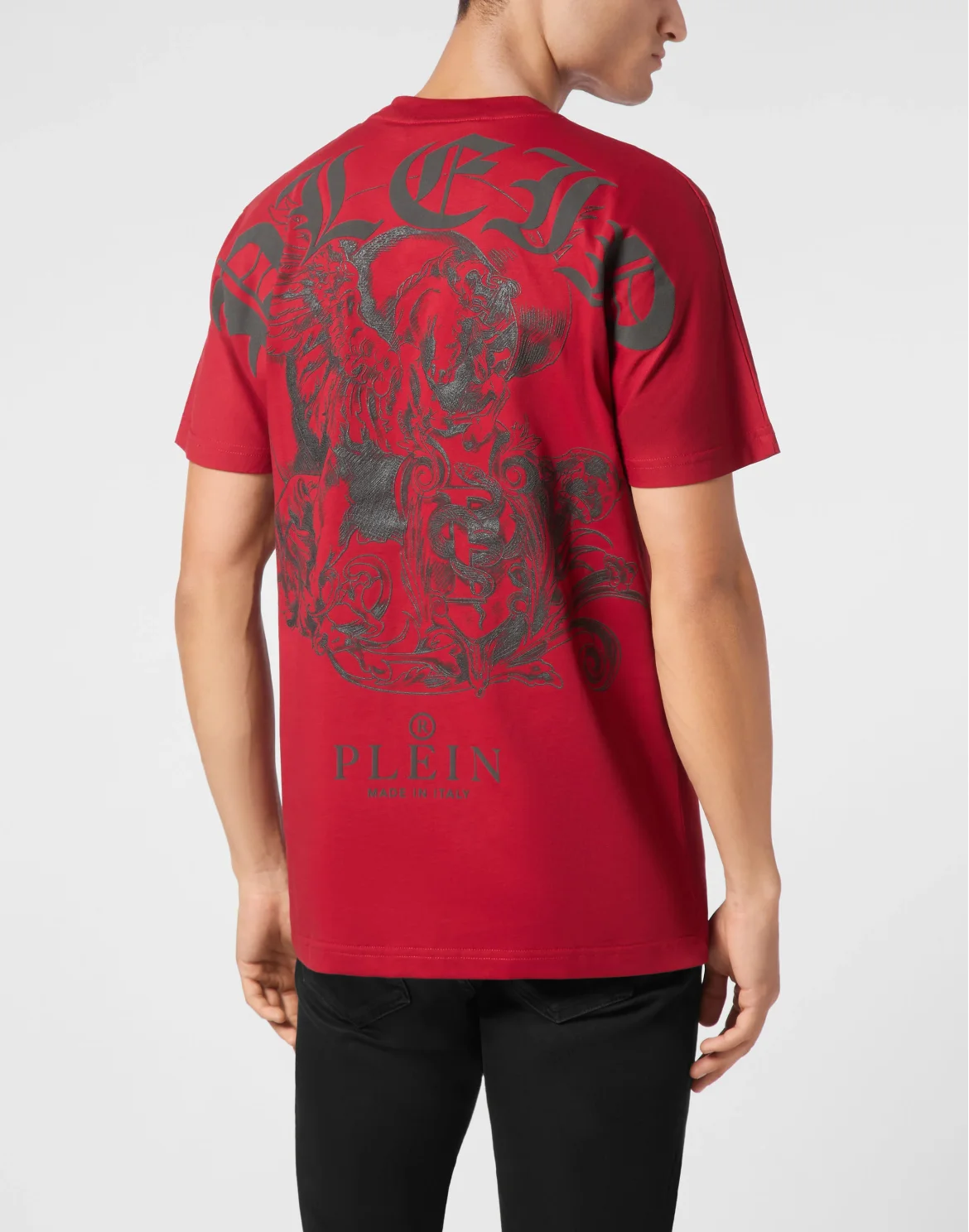 Round Neck T-Shirt, цвет: Красный