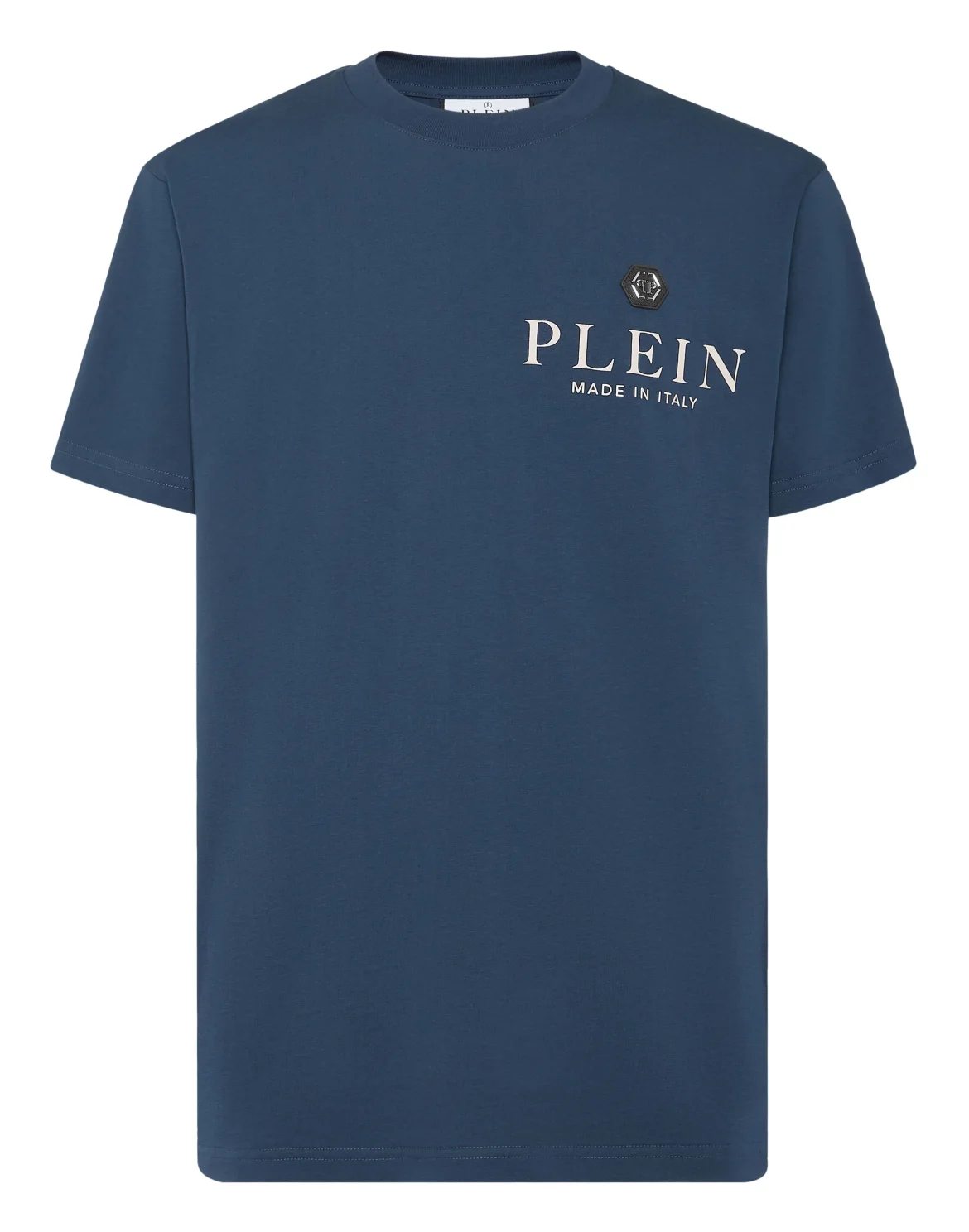 Round Neck T-Shirt, цвет: Синий