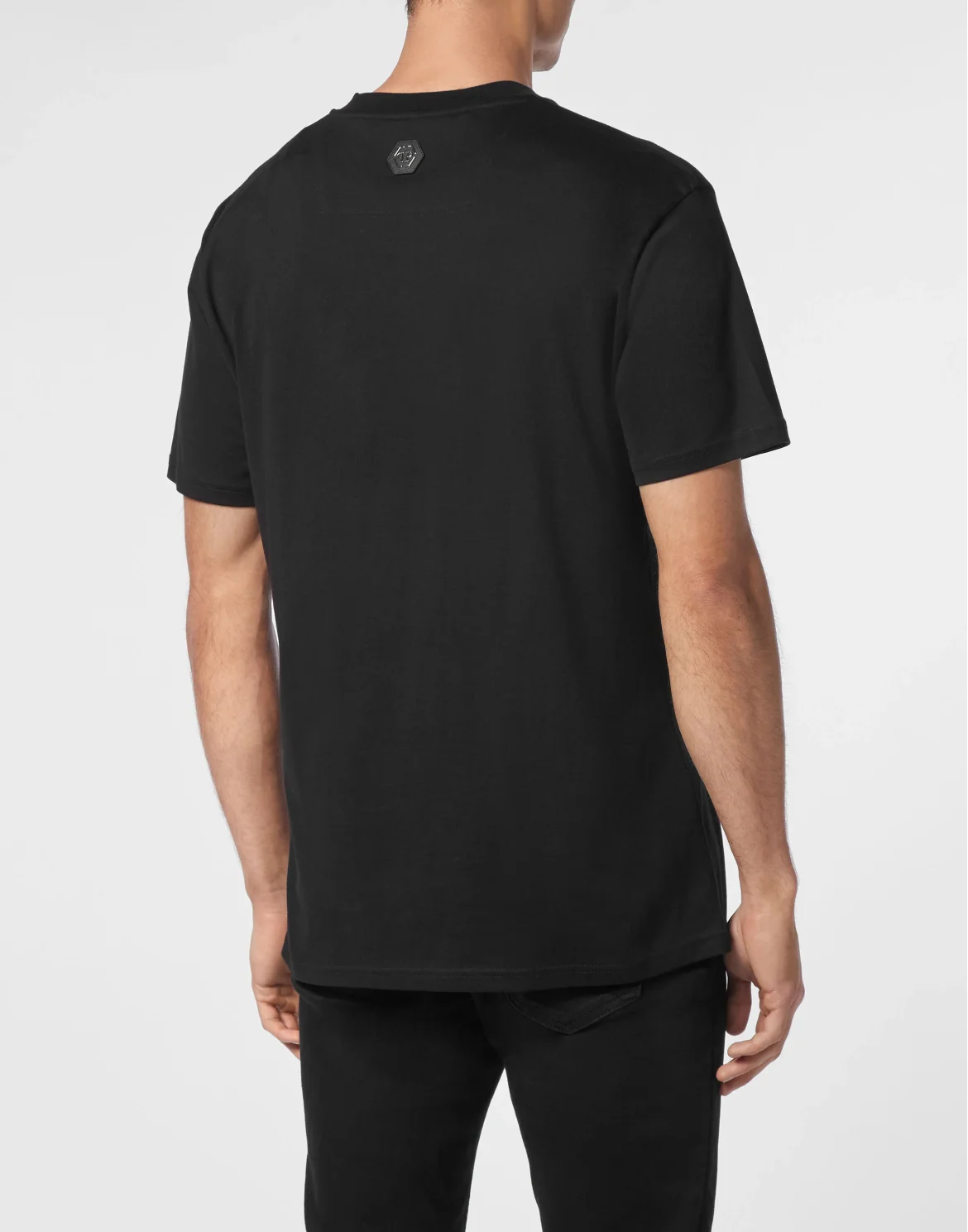 T-shirt Round Neck SS Hexagon, цвет: Черный