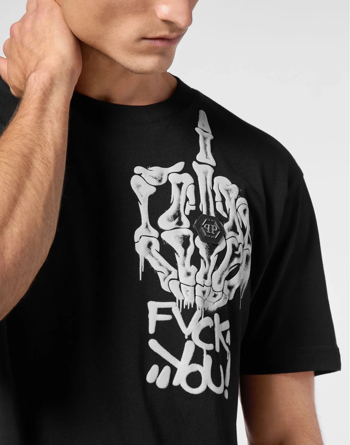 T-shirt Round Neck SS, цвет: Черный