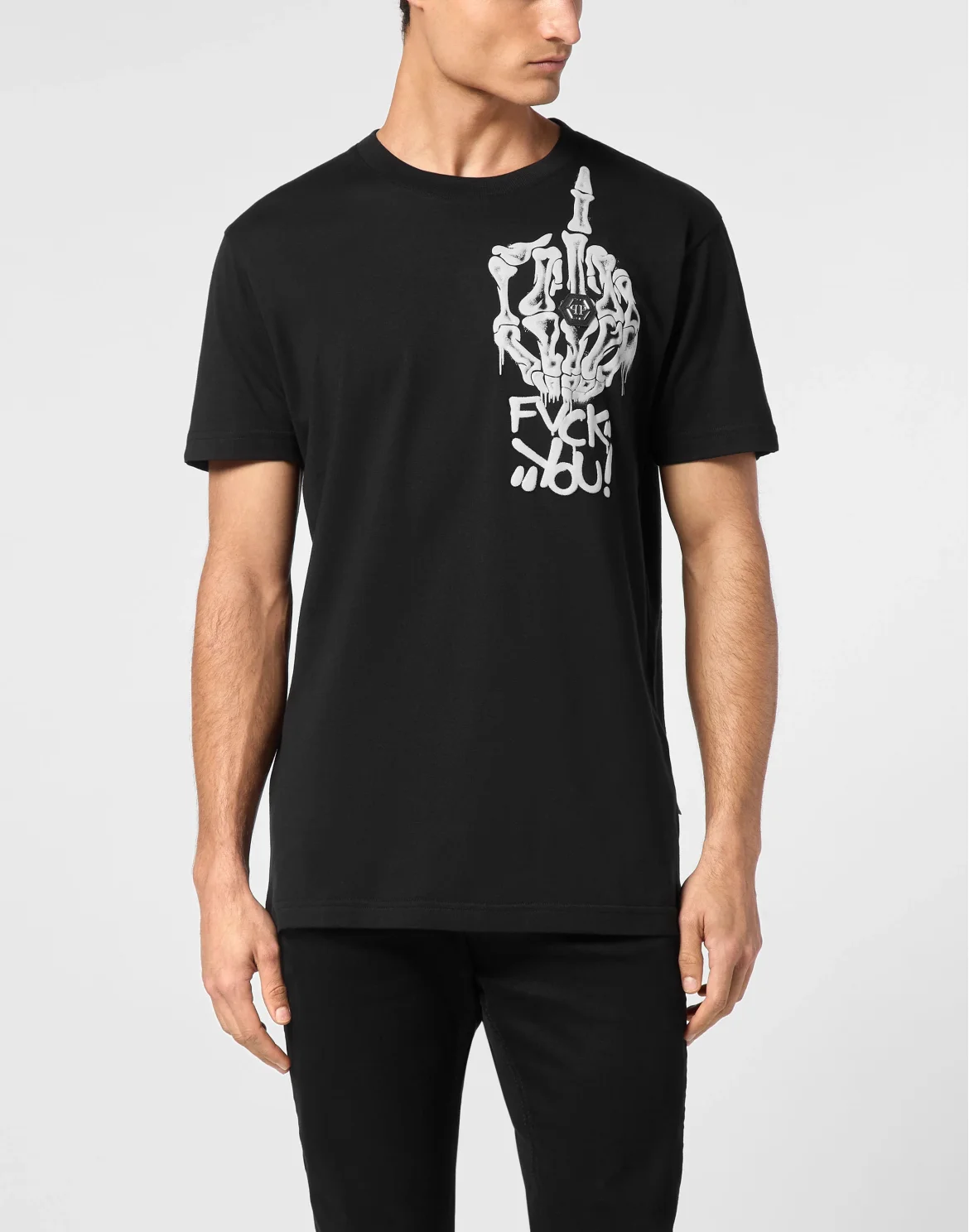 T-shirt Round Neck SS, цвет: Черный