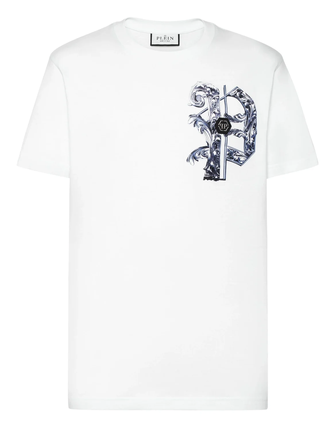 T-shirt Round Neck SS Skull, цвет: Белый