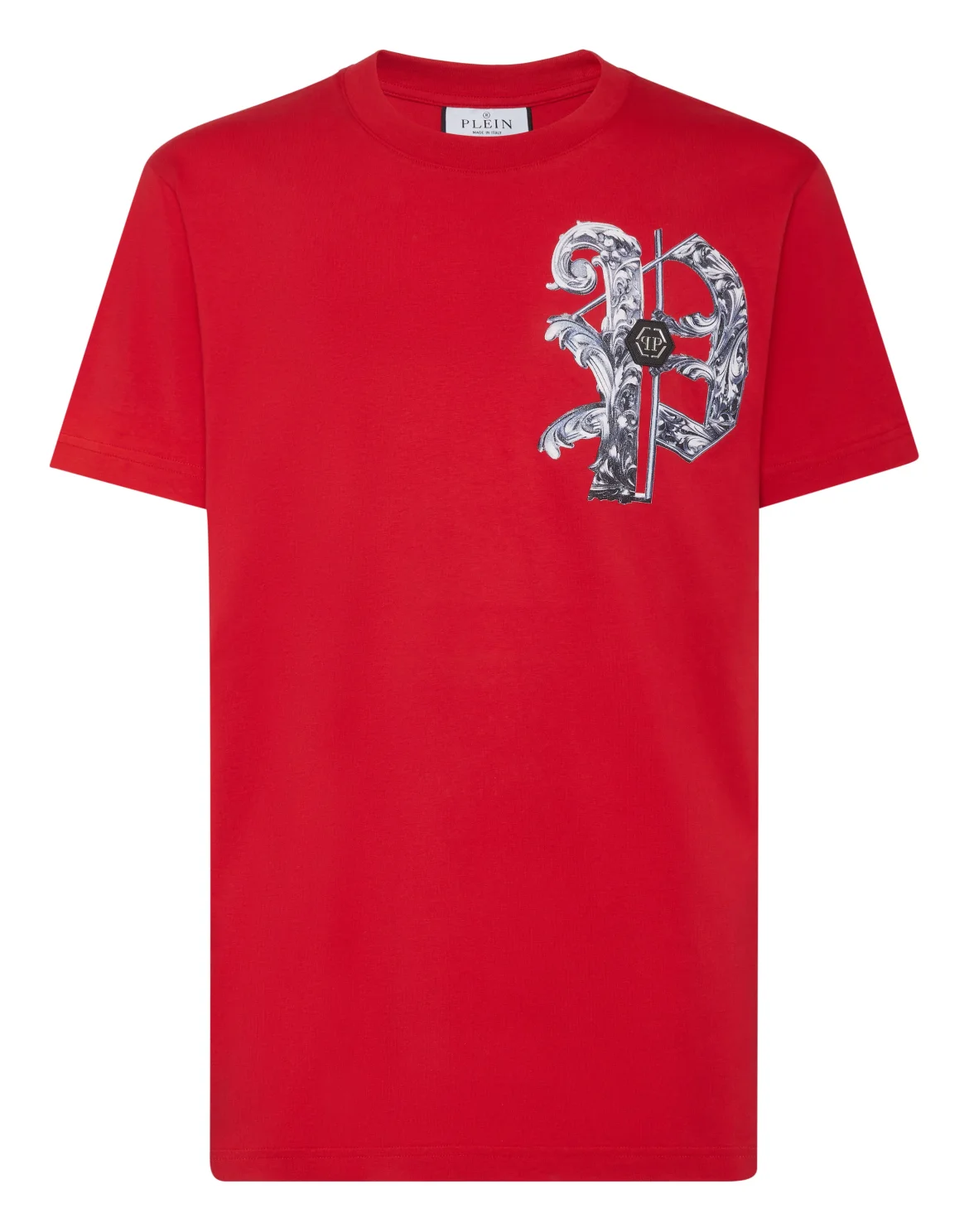 T-shirt Round Neck SS Skull, цвет: Красный