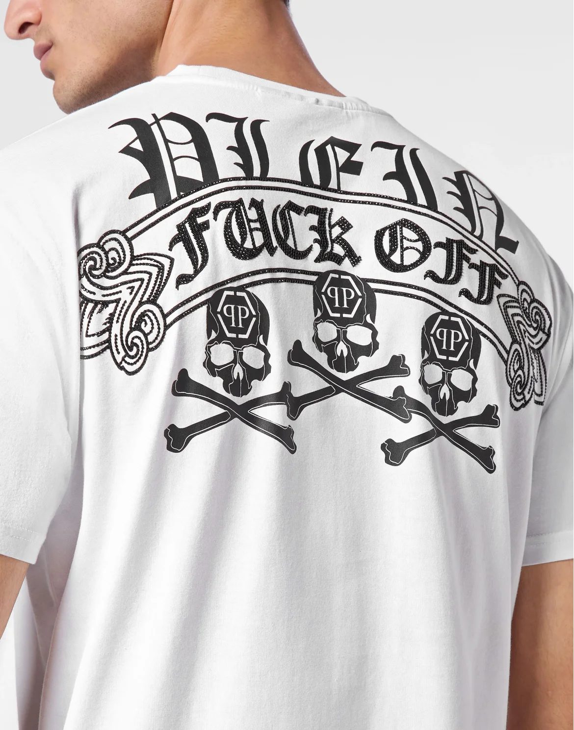 T-shirt Round Neck SS Skull&Bones, цвет: Белый