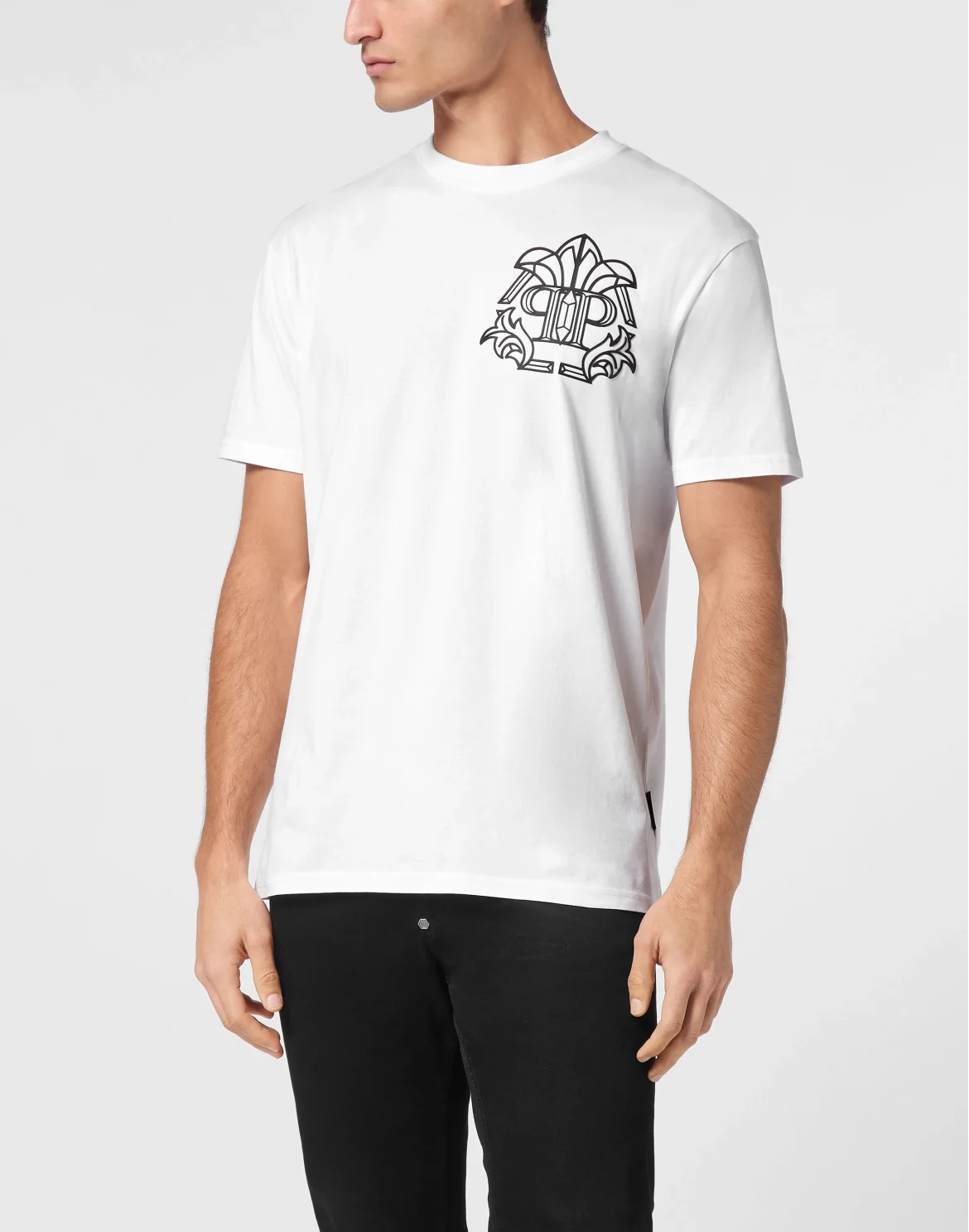 T-shirt Round Neck SS Skull&Bones, цвет: Белый