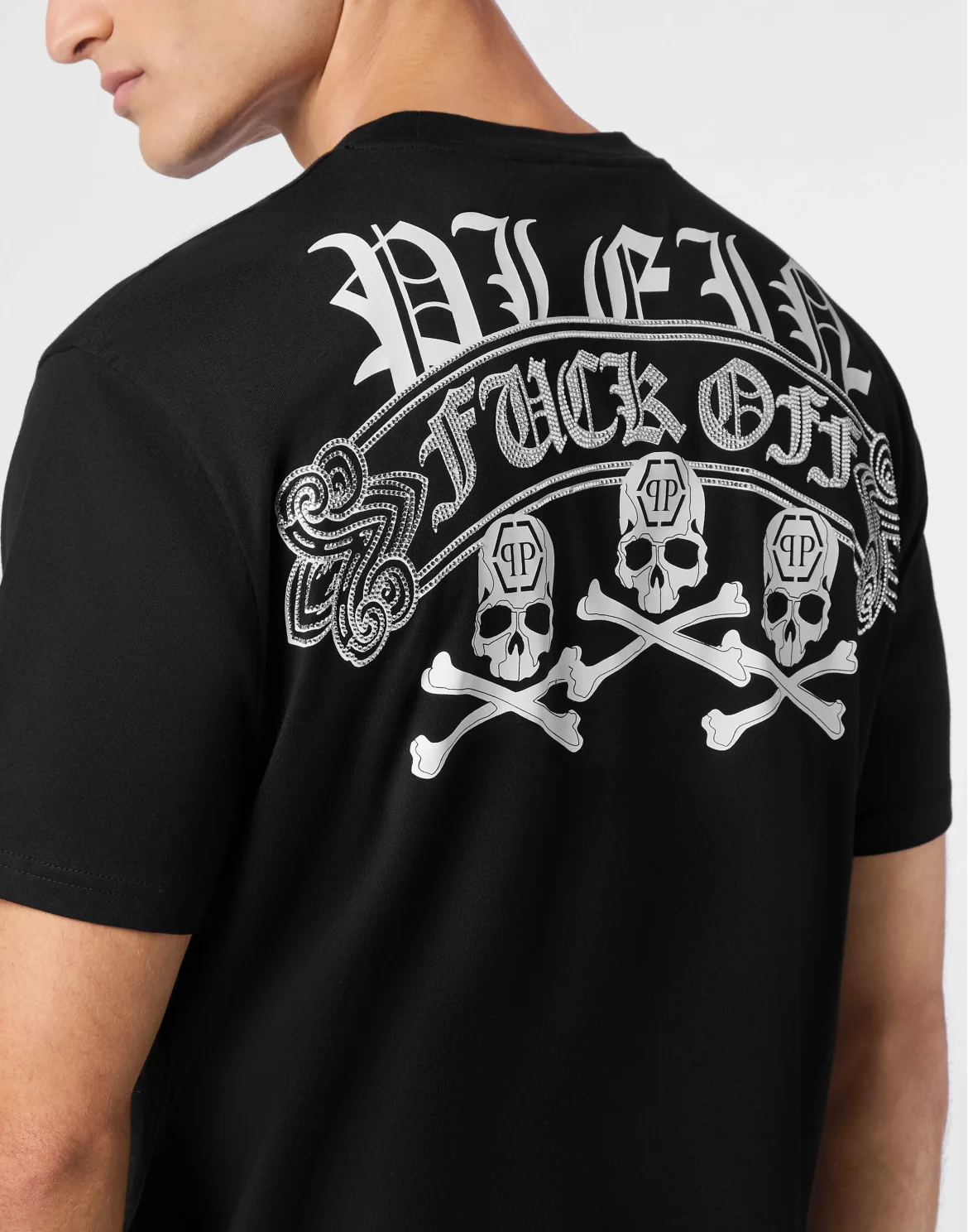 T-shirt Round Neck SS Skull&Bones, цвет: Черный