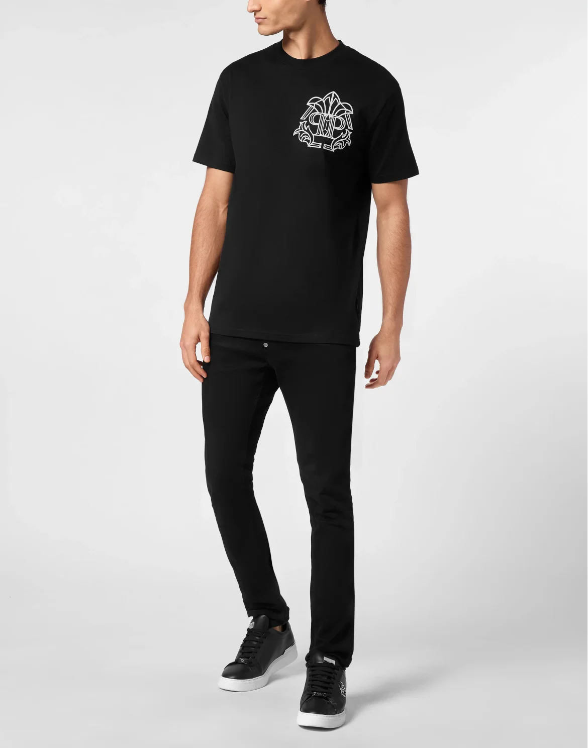 T-shirt Round Neck SS Skull&Bones, цвет: Черный