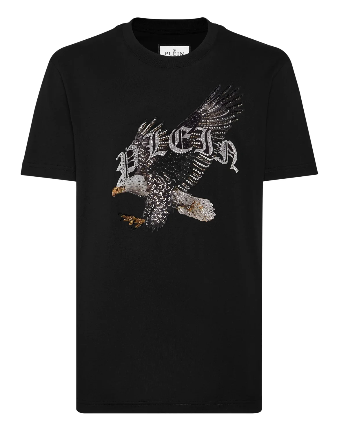 T-shirt Round Neck SS Eagle, цвет: Черный