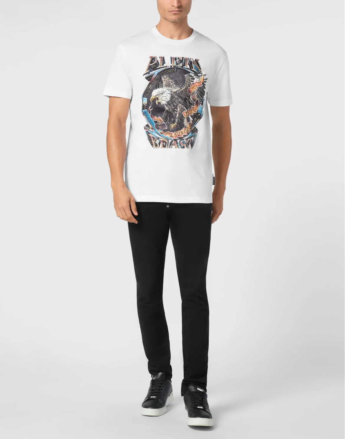 T-shirt Round Neck SS Stone Eagle, цвет: Белый