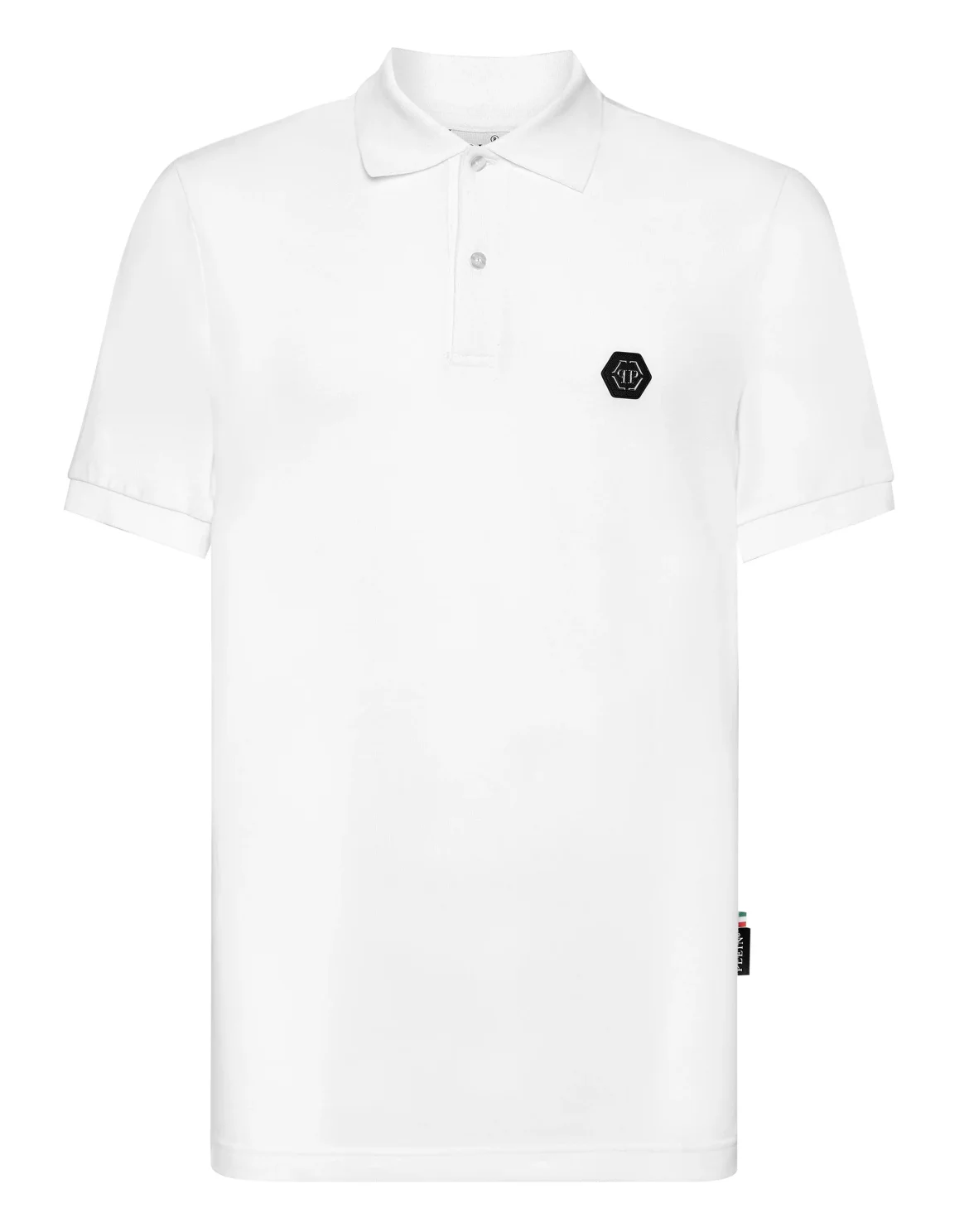 Pique Polo Shirt SS Stones Skull, цвет: Белый