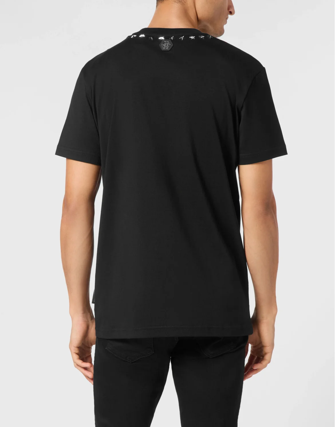 T-shirt Round Neck SS Gothic Plein, цвет: Черный