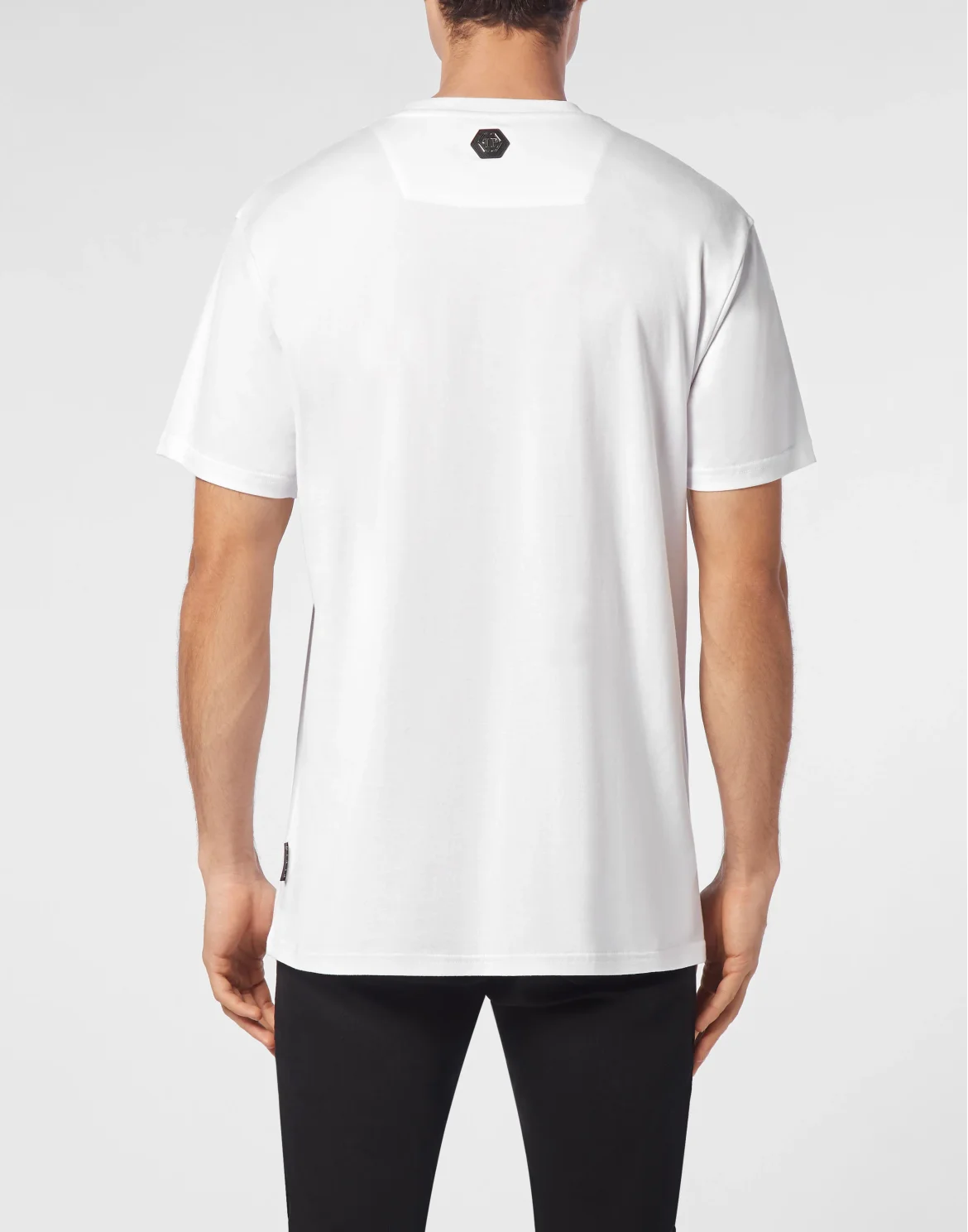 T-shirt Round Neck SS Stones Iconic Plein, цвет: Белый