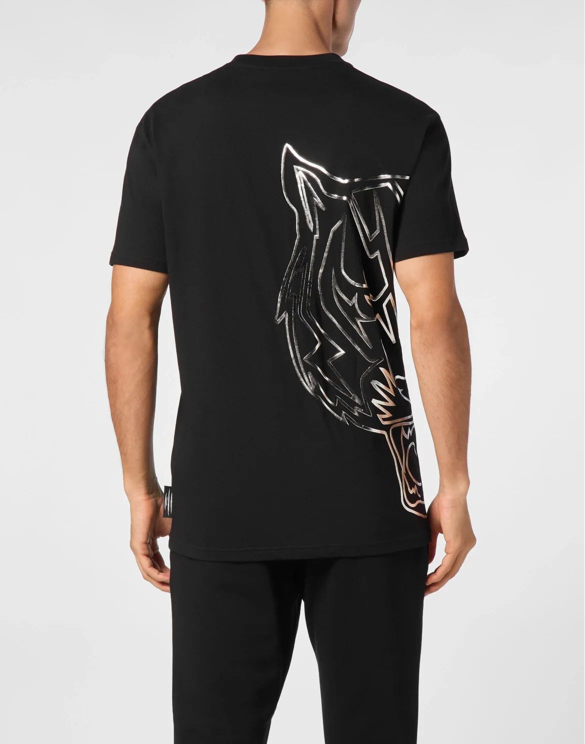 T-shirt Round Neck SS Tiger, цвет: Черный