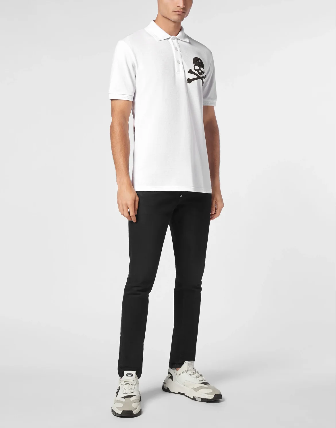 Polo Shirt SS Skull&Bones, цвет: Белый