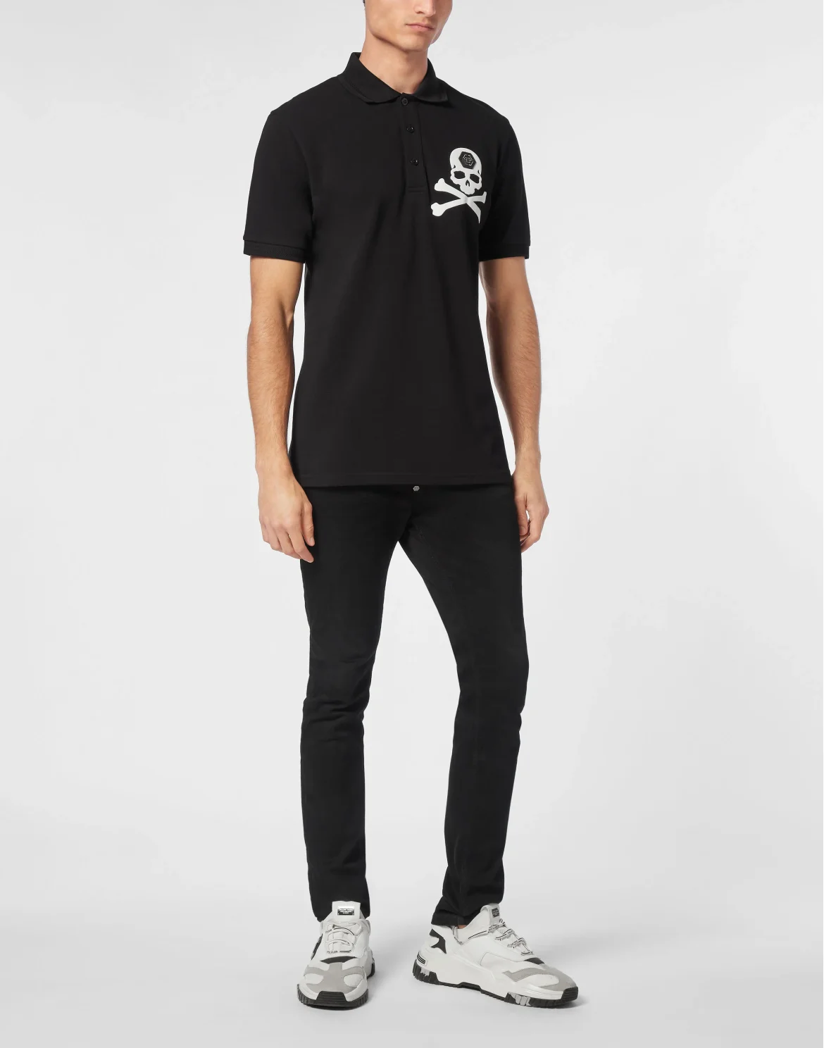 Polo Shirt SS Skull&Bones, цвет: Черный