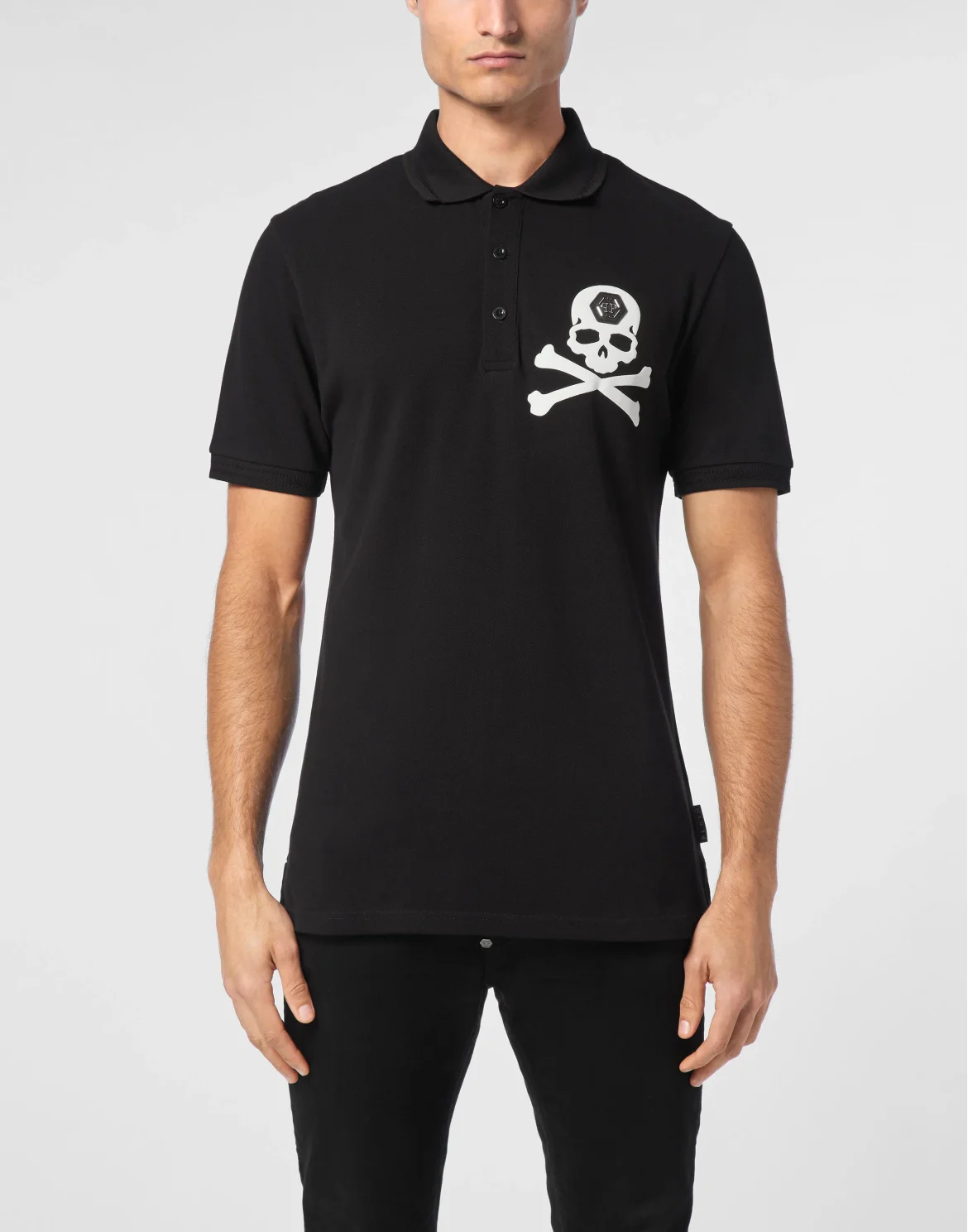 Polo Shirt SS Skull&Bones, цвет: Черный