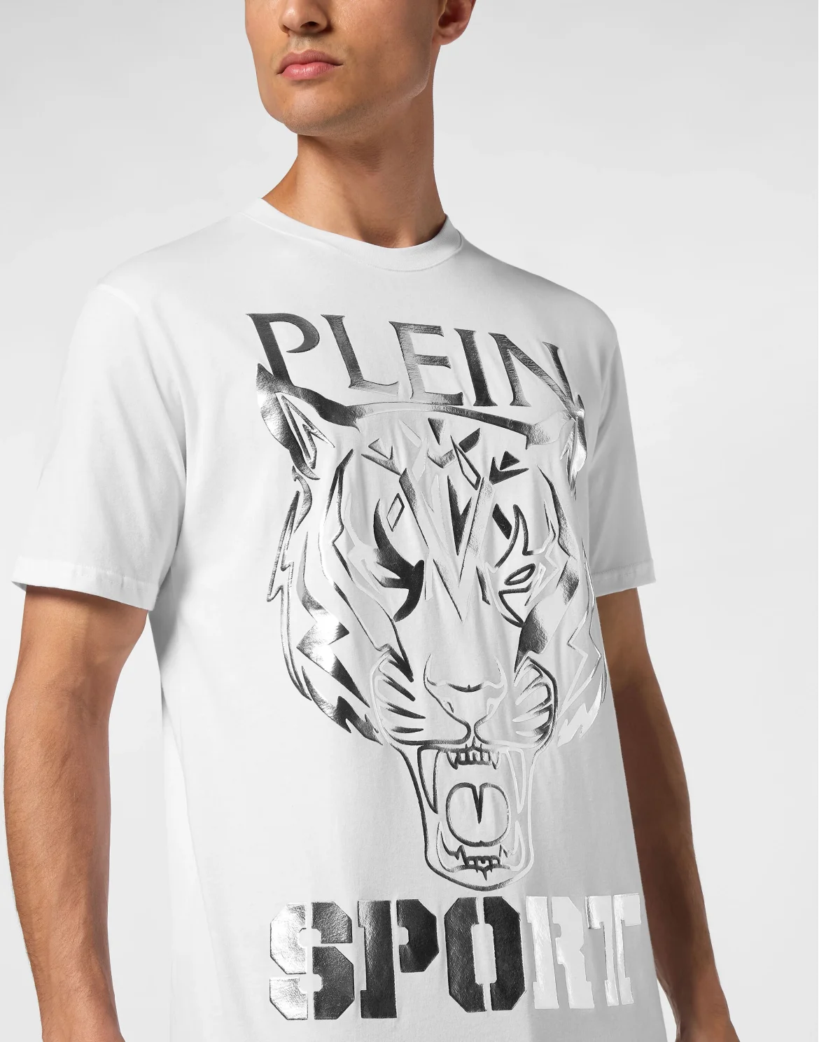 T-shirt Round Neck SS Tiger, цвет: Белый