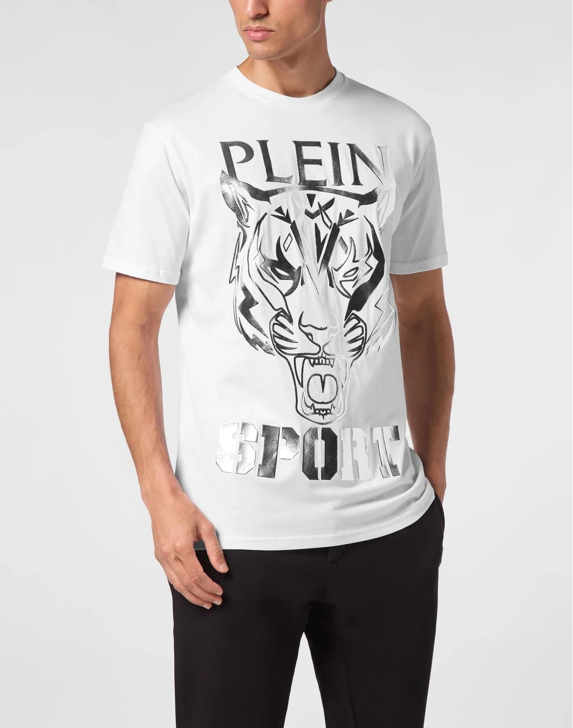 T-shirt Round Neck SS Tiger, цвет: Белый