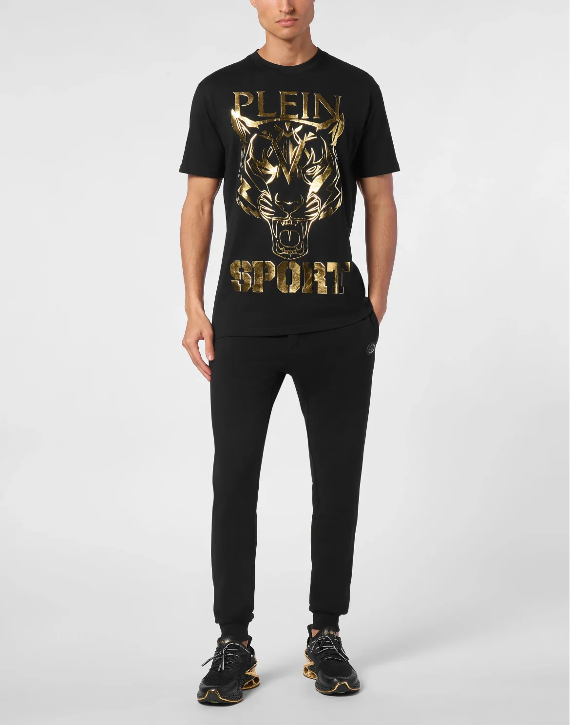 T-shirt Round Neck SS Tiger, цвет: Черный