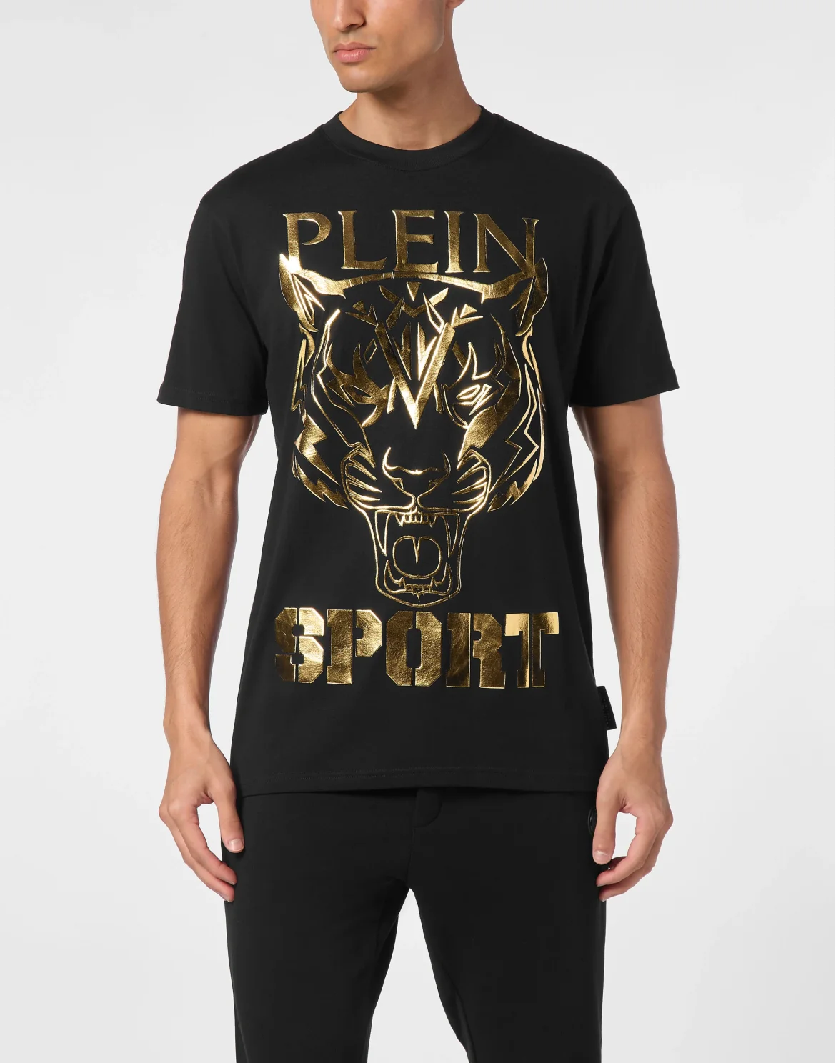 T-shirt Round Neck SS Tiger, цвет: Черный
