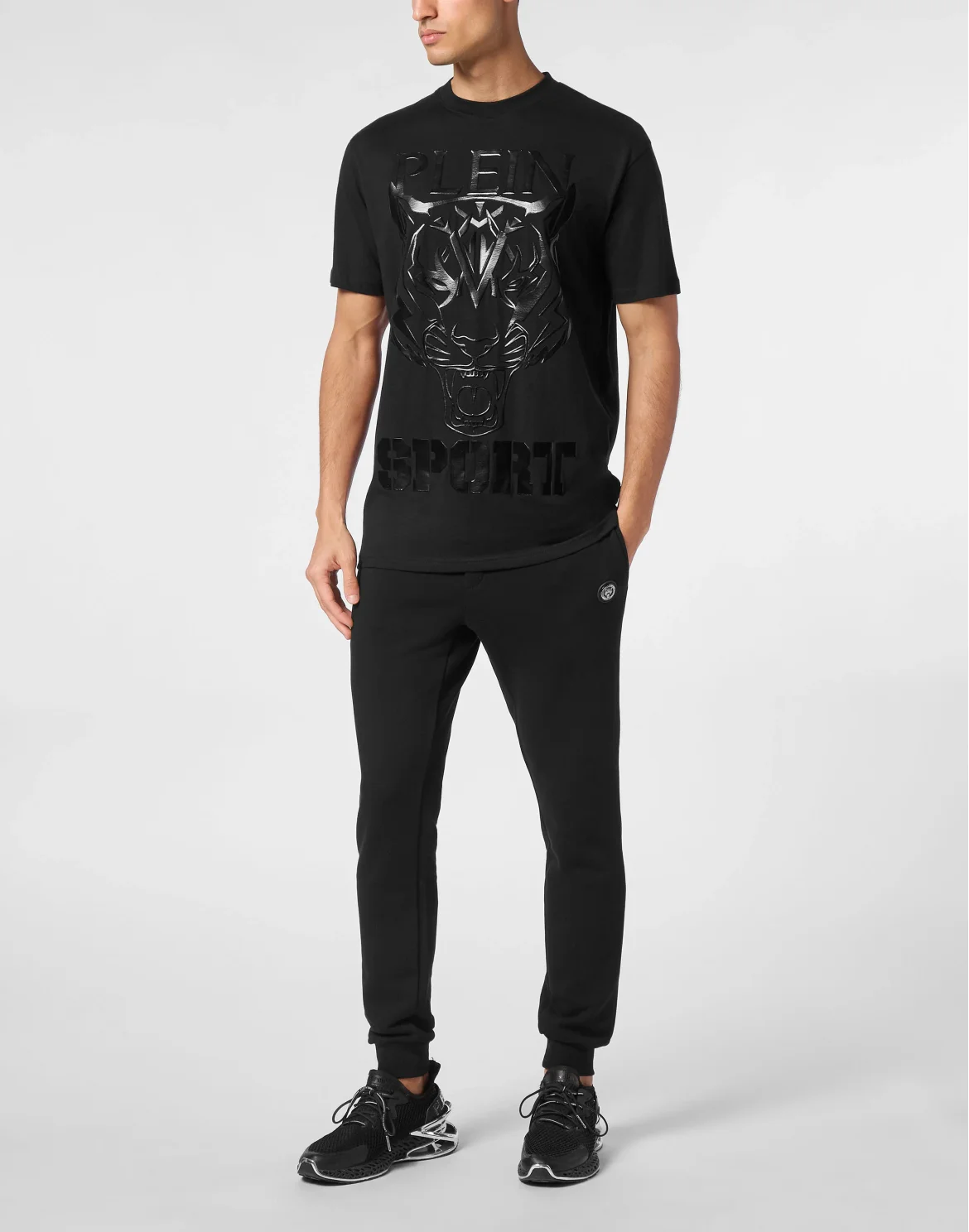 T-shirt Round Neck SS Tiger, цвет: Черный