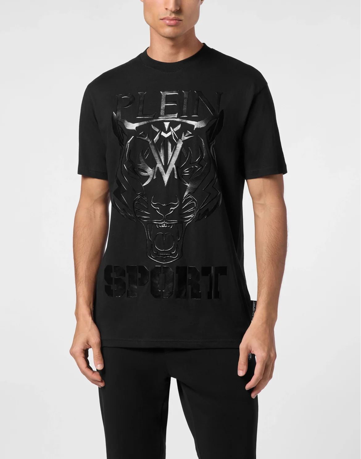 T-shirt Round Neck SS Tiger, цвет: Черный