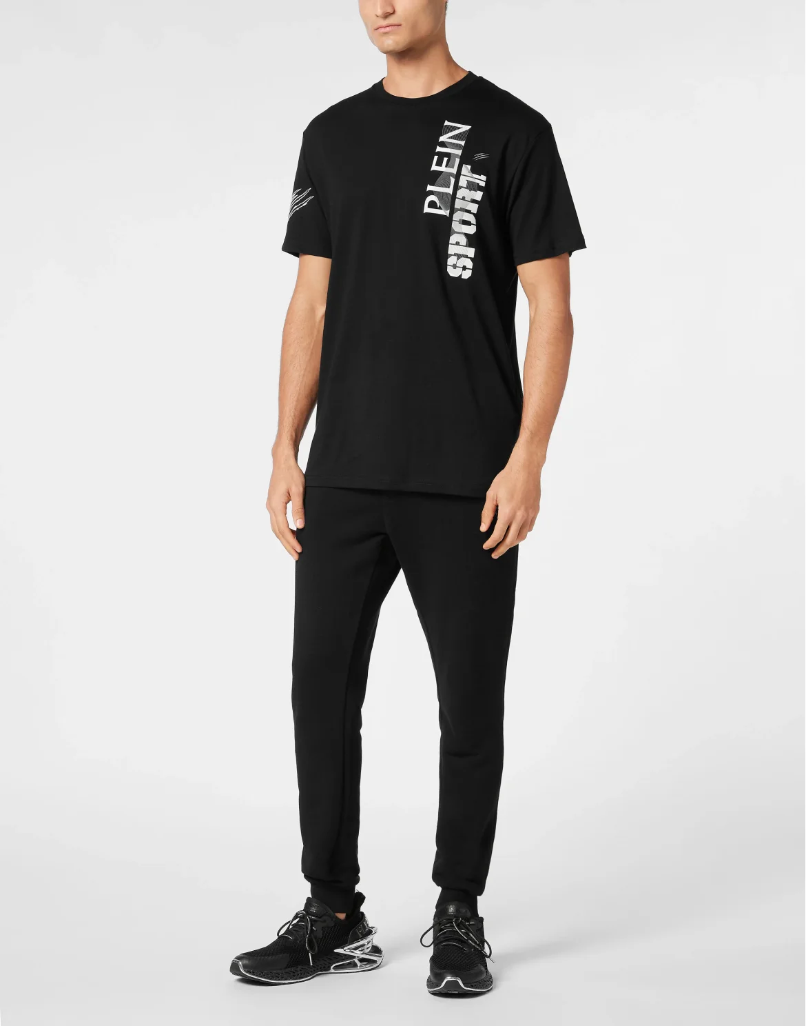 T-shirt Round Neck SS Wave, цвет: Черный
