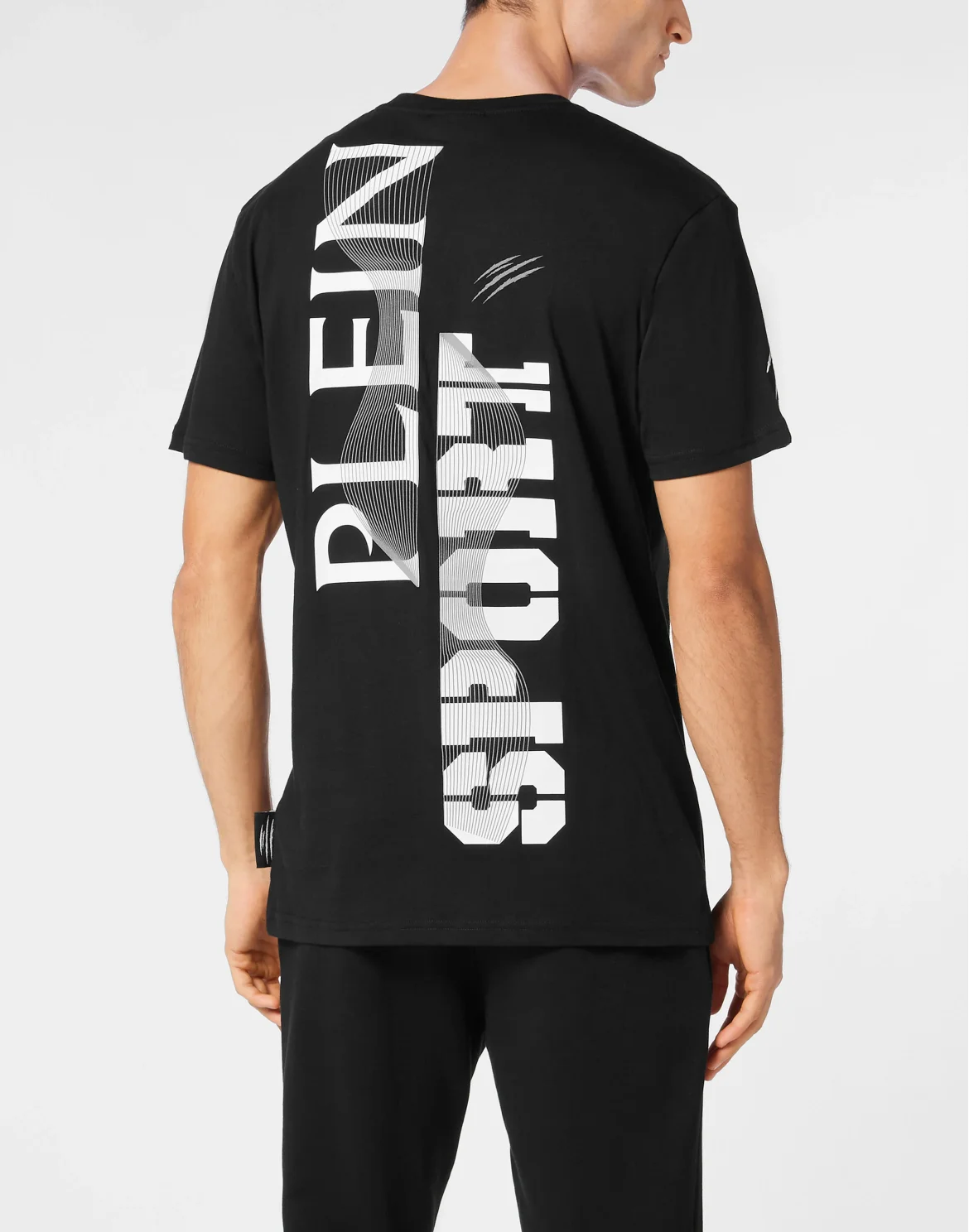 T-shirt Round Neck SS Wave, цвет: Черный
