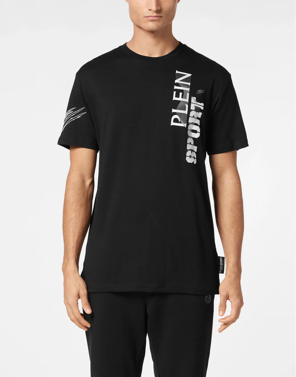 T-shirt Round Neck SS Wave, цвет: Черный