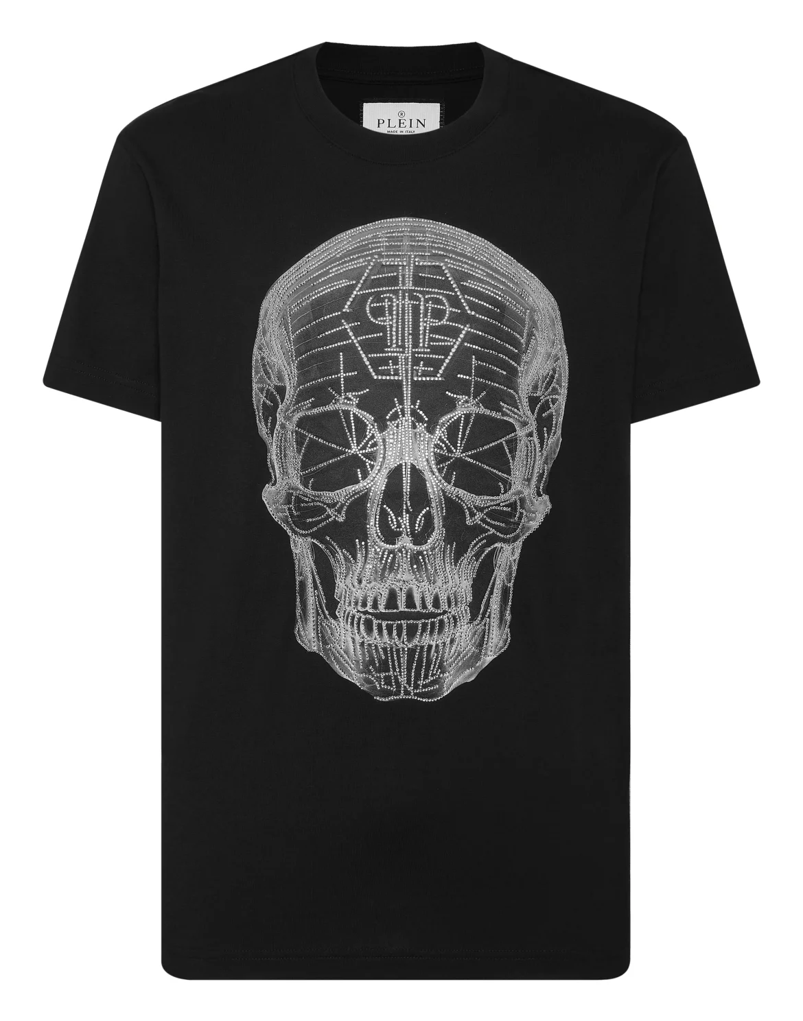 T-shirt Round Neck SS Xray Skull, цвет: Черный