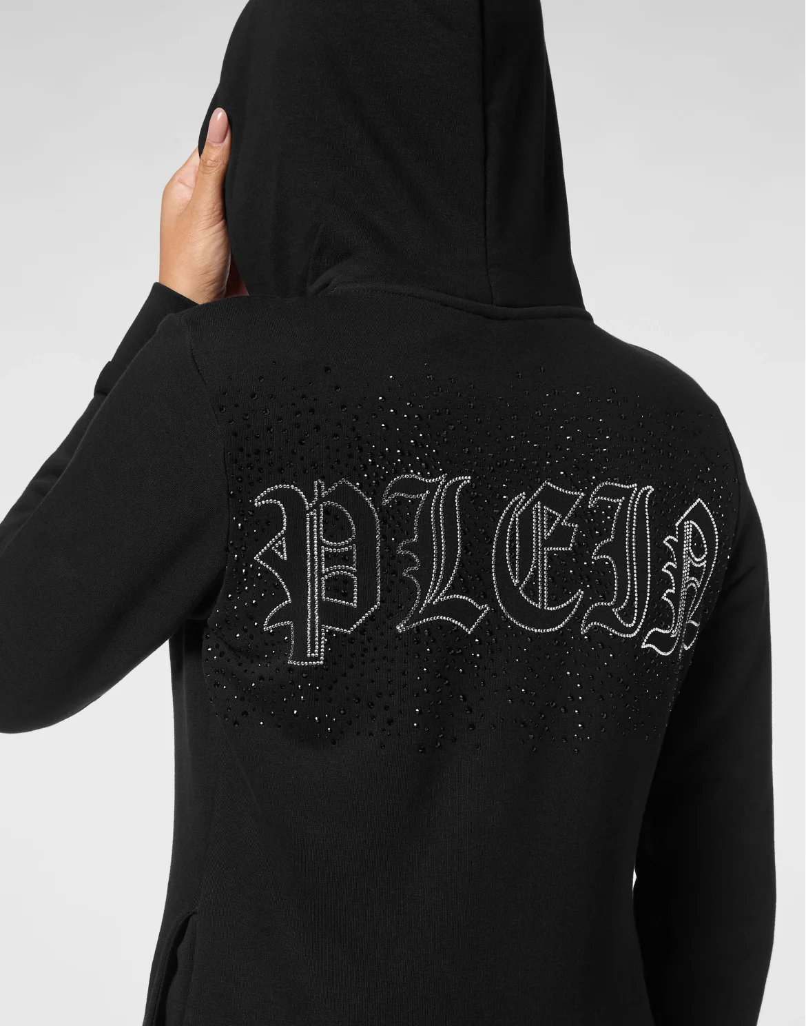 Jogging Set:Hoodie/Trousers Gothic Plein, цвет: Черный