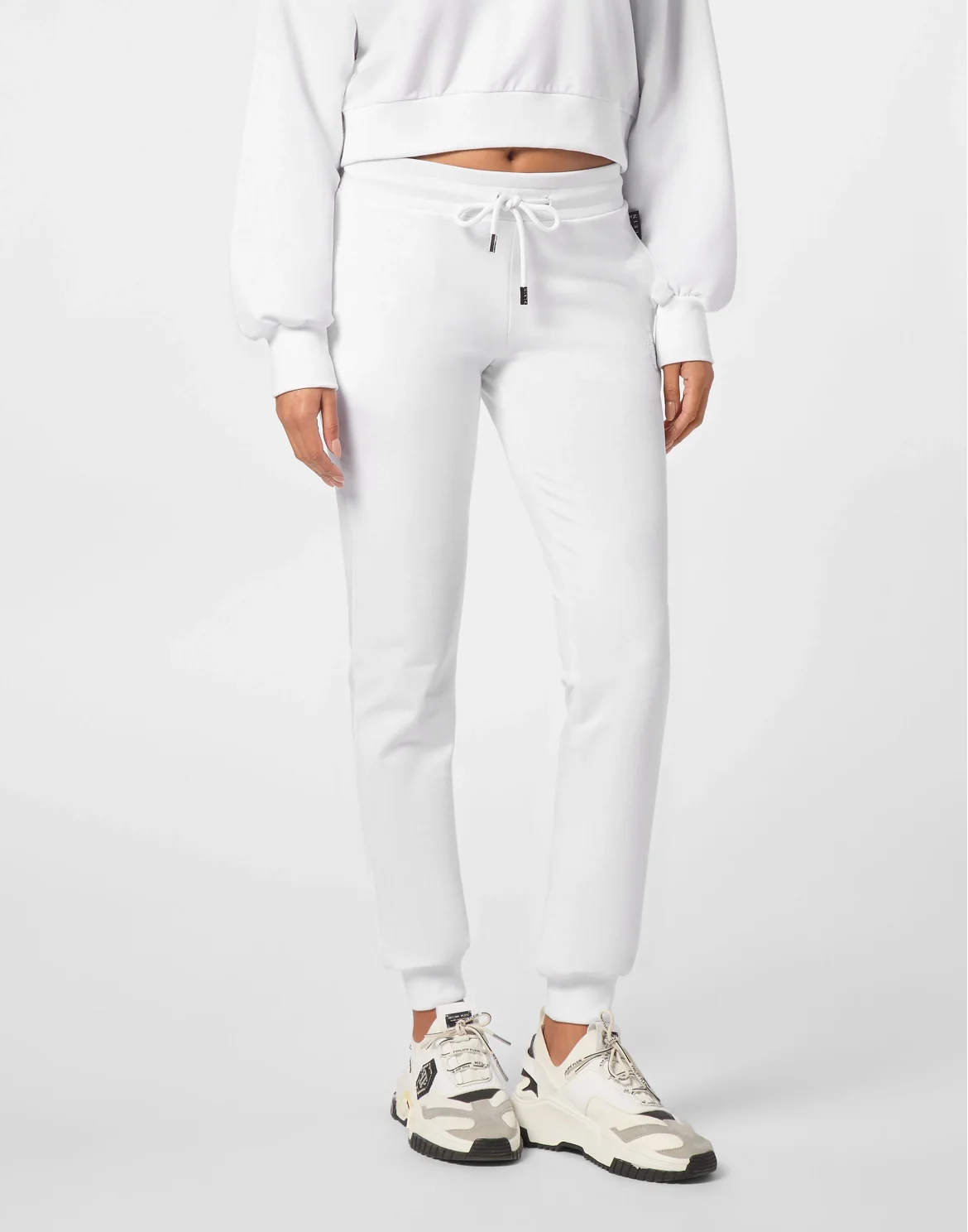 Jogging Trousers Crystal Hexagon, цвет: Белый