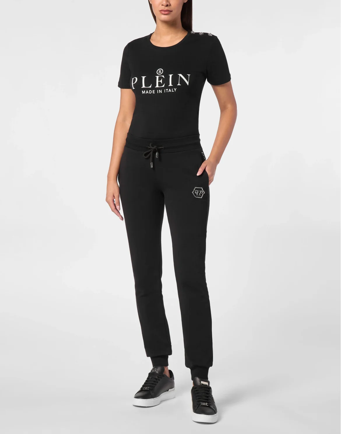 Jogging Trousers Crystal Hexagon, цвет: Черный