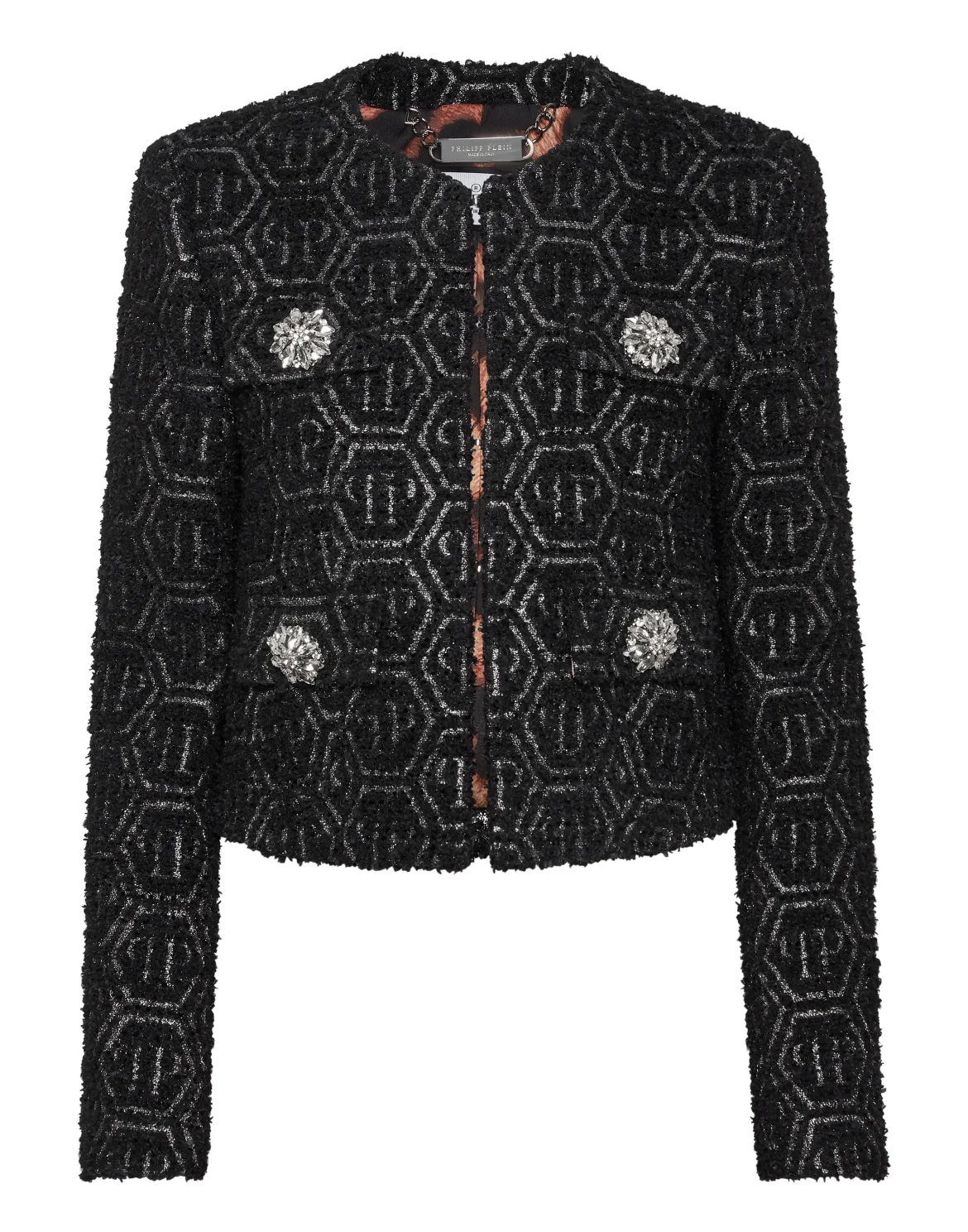 Tweed  Jacket Monogram, цвет: Черный