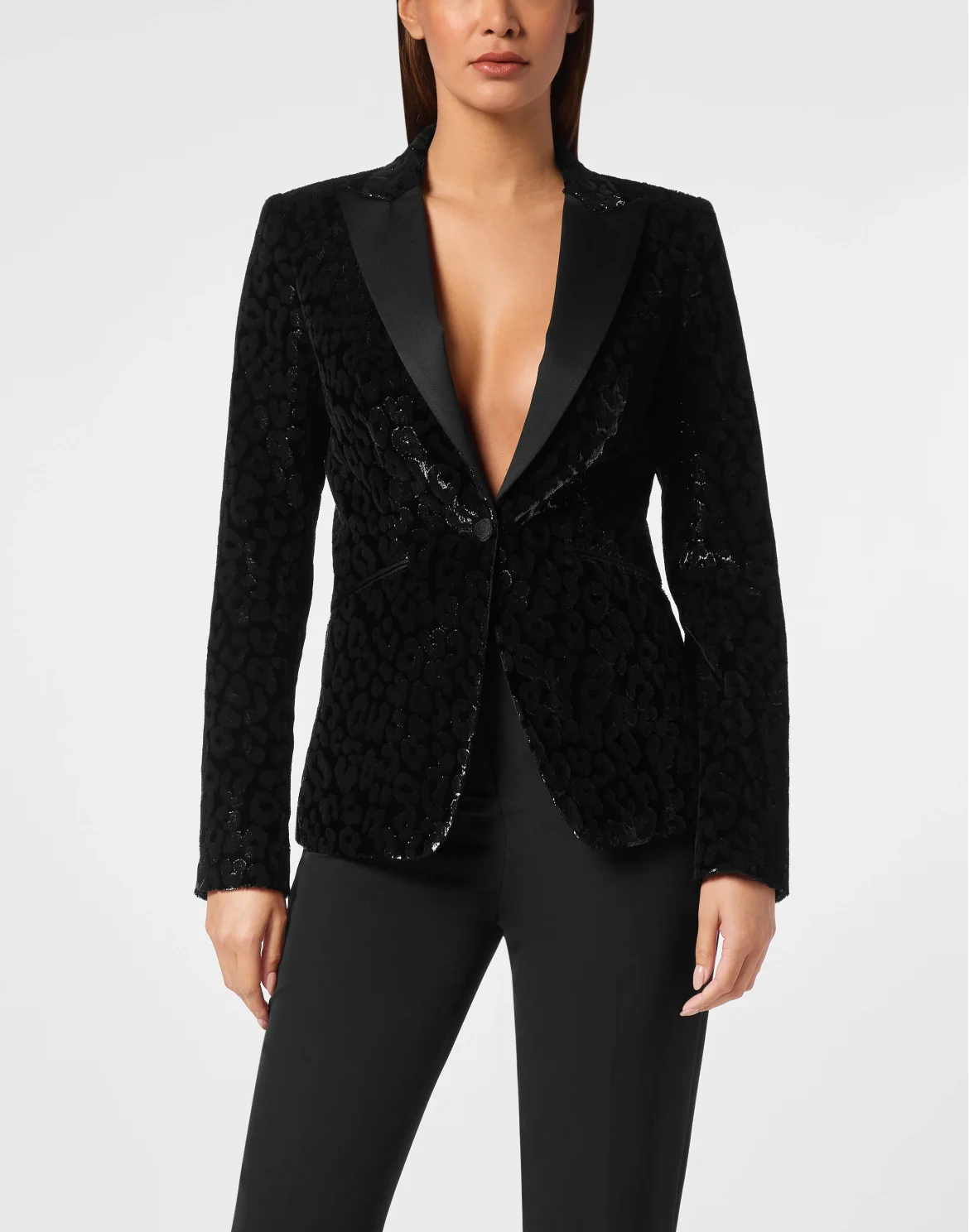 Fitted Fit  Blazer, цвет: Черный