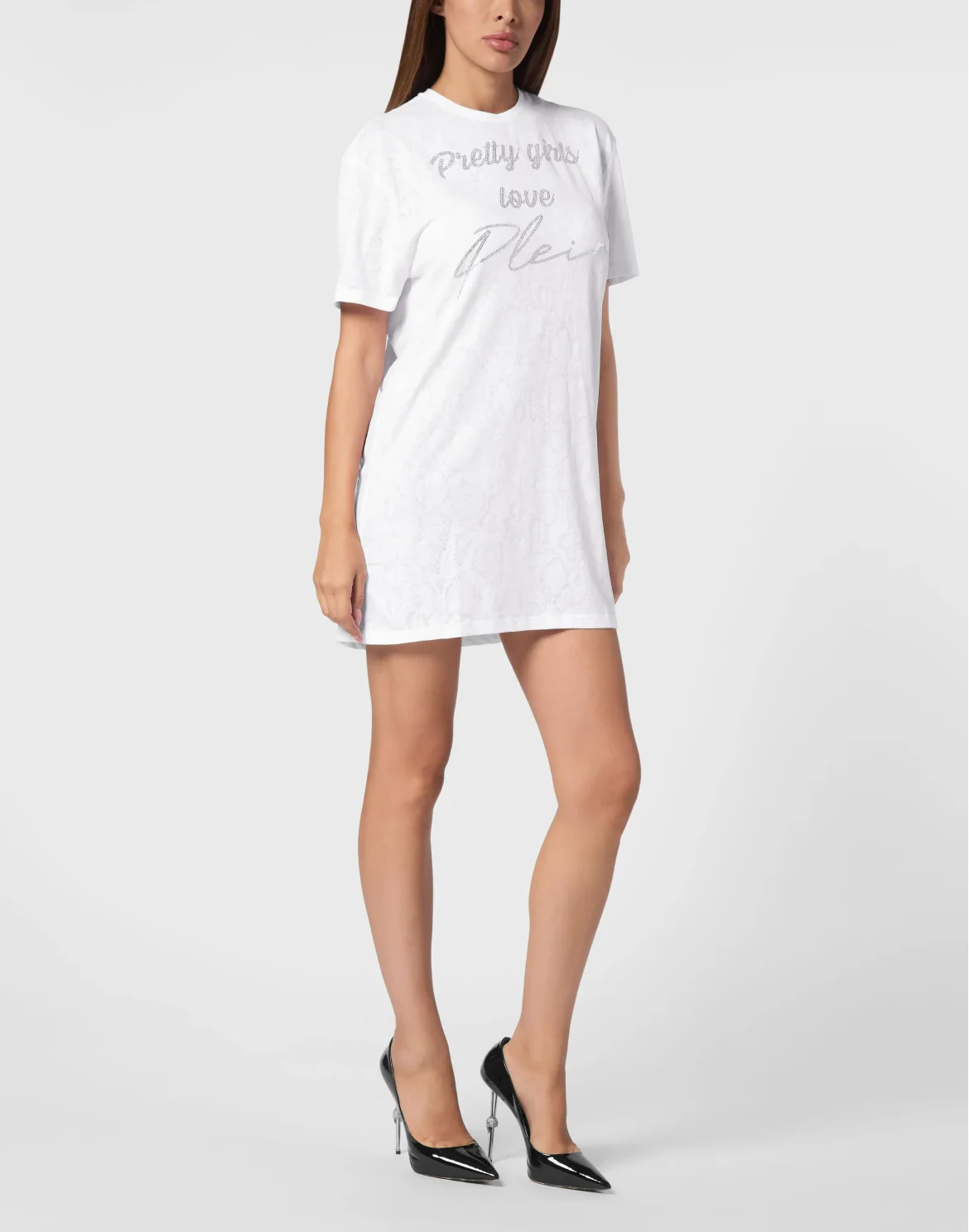 T-shirt Short Dress, цвет: Белый