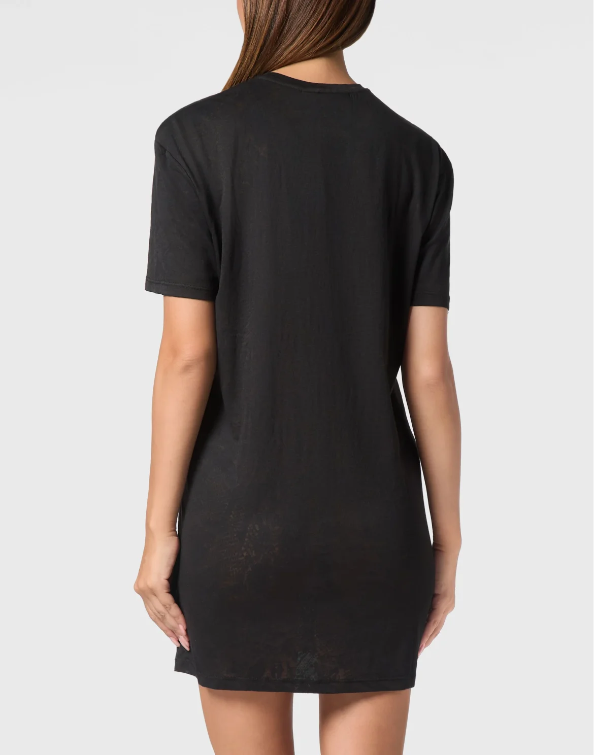T-shirt Short Dress, цвет: Черный