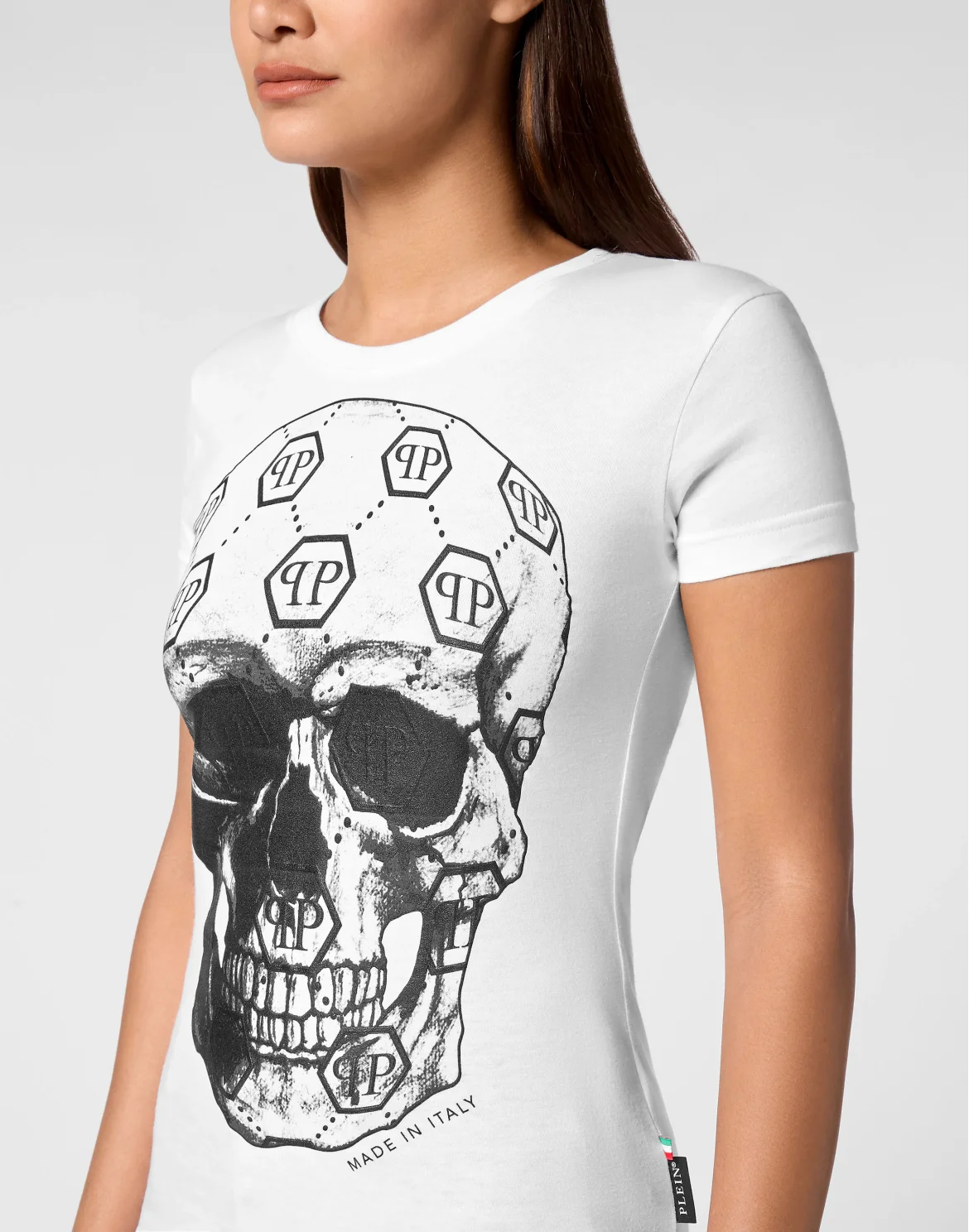 T-shirt Sexy Pure Monogram Skull, цвет: Белый
