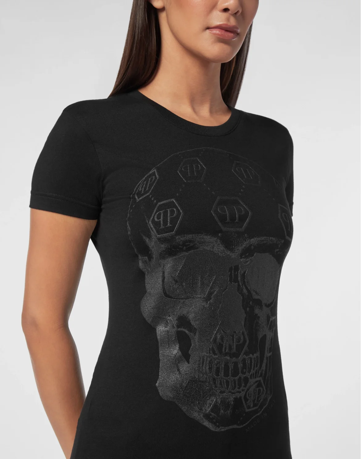 T-shirt Sexy Pure Monogram Skull, цвет: Черный