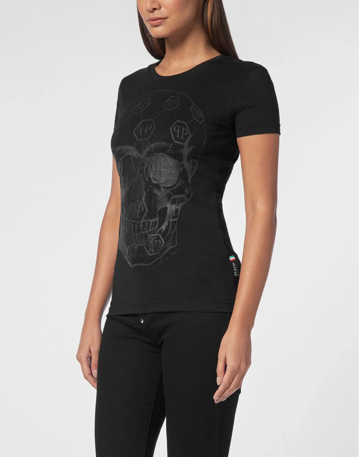 T-shirt Sexy Pure Monogram Skull, цвет: Черный