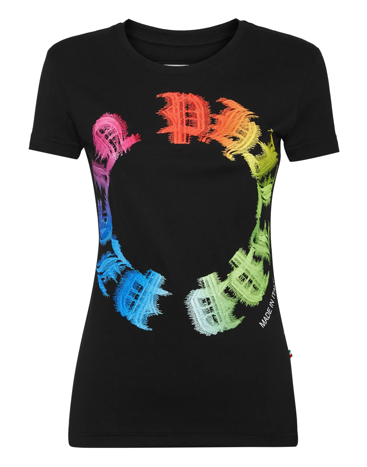 T-shirt Sexy Pure Reinbow Gothic Plein, цвет: Черный