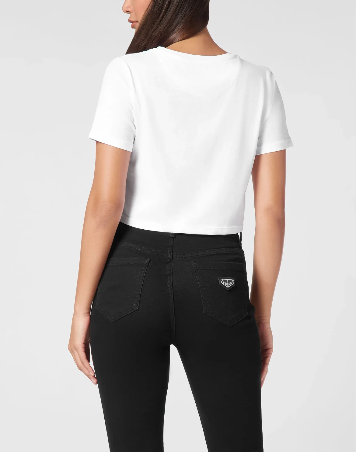 T-shirt Round Neck SS Crystal Hexagon, цвет: Белый