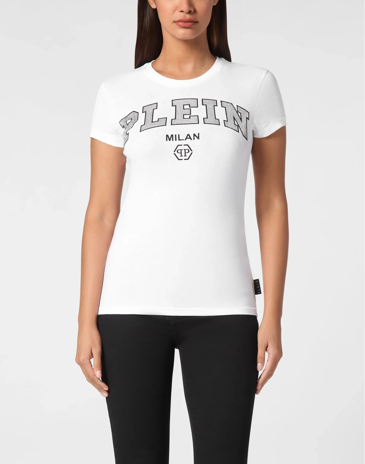 T-Shirt Sexy Pure Strass, цвет: Белый
