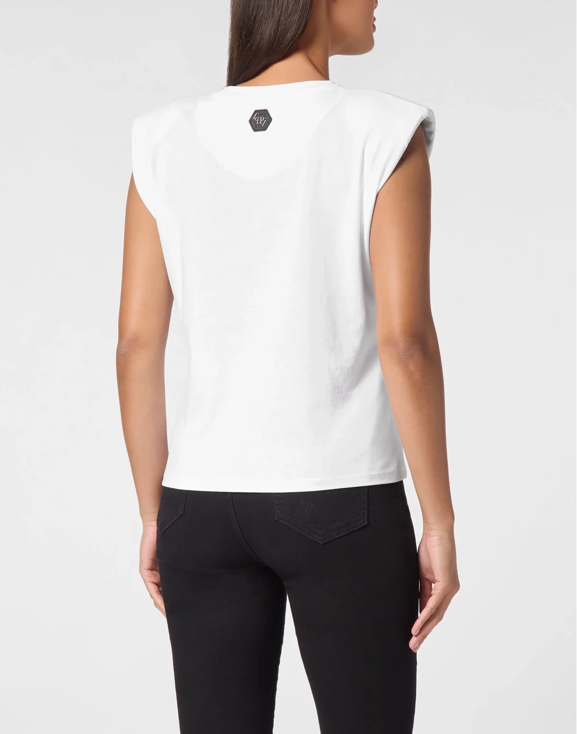 Tank Top Strass Skull&Bones, цвет: Белый