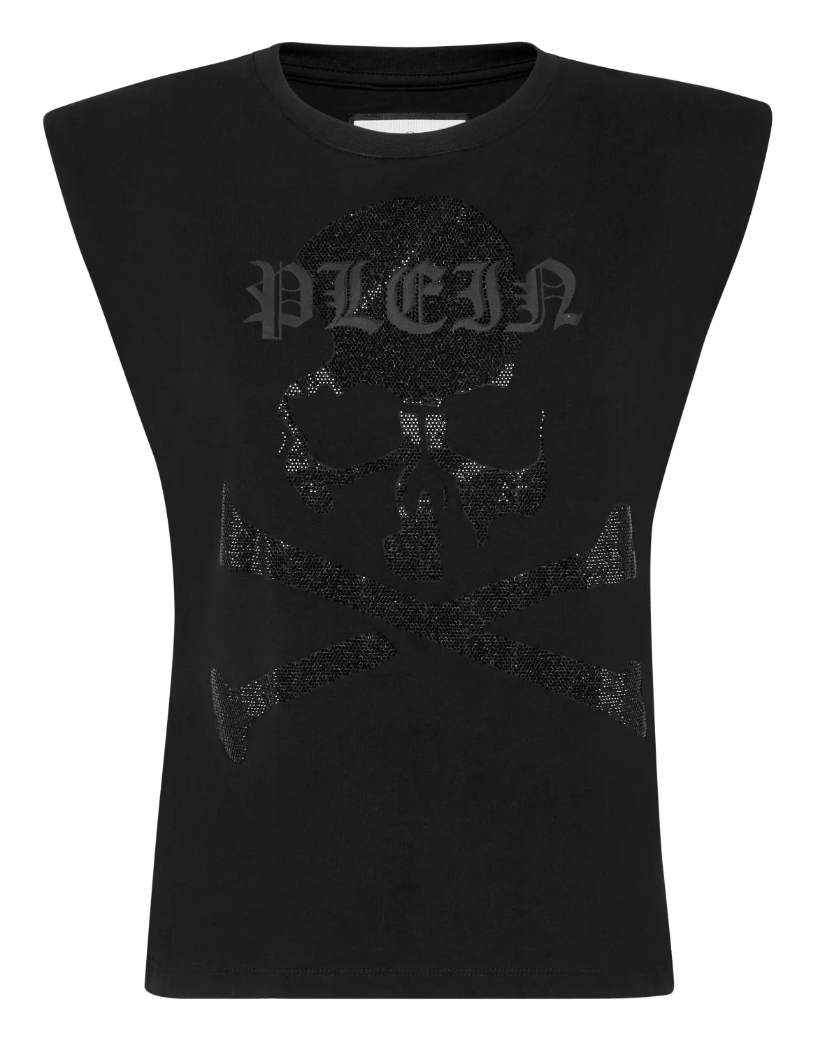 Tank Top Strass Skull&Bones, цвет: Черный