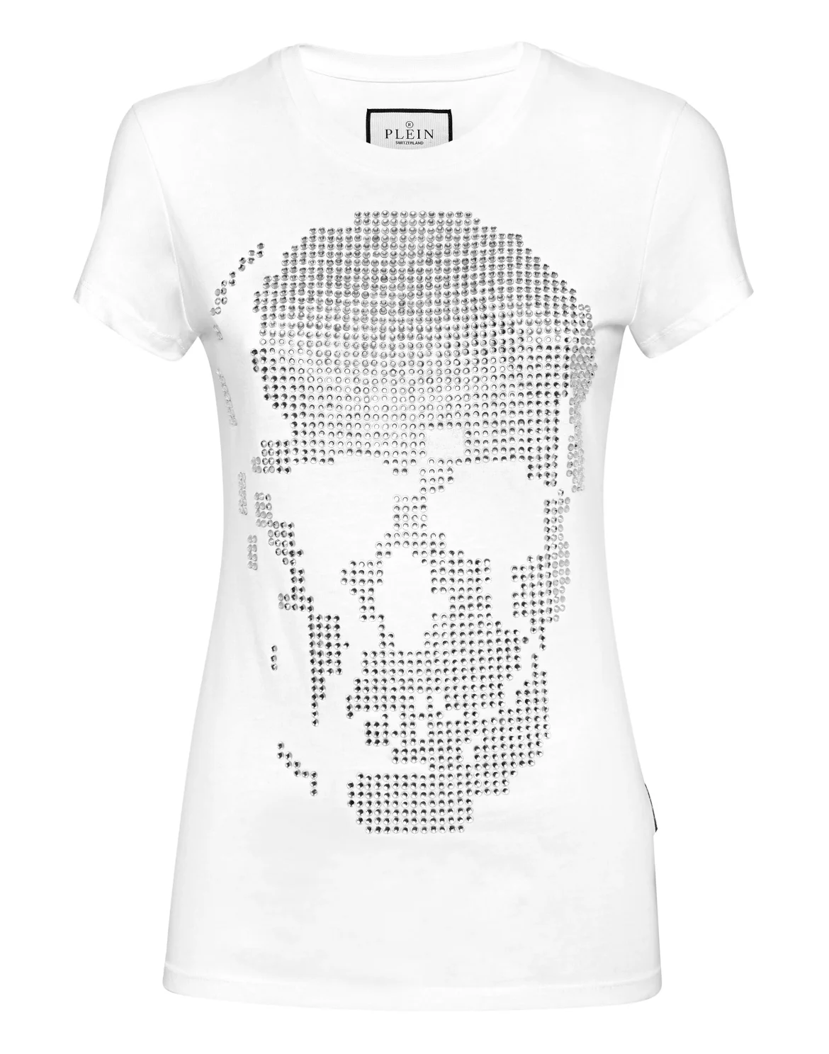 T-Shirt Sexy Pure Skull strass, цвет: Белый