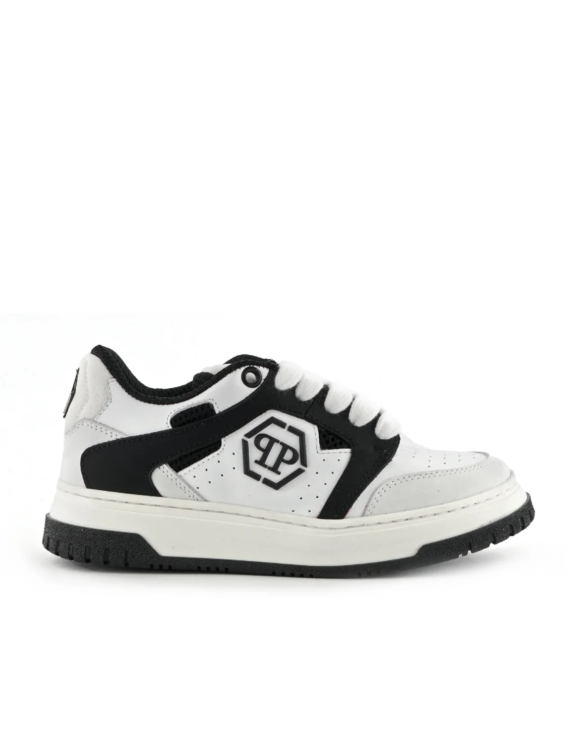 Lo-Top Sneakers Mix Materials, цвет: Белый