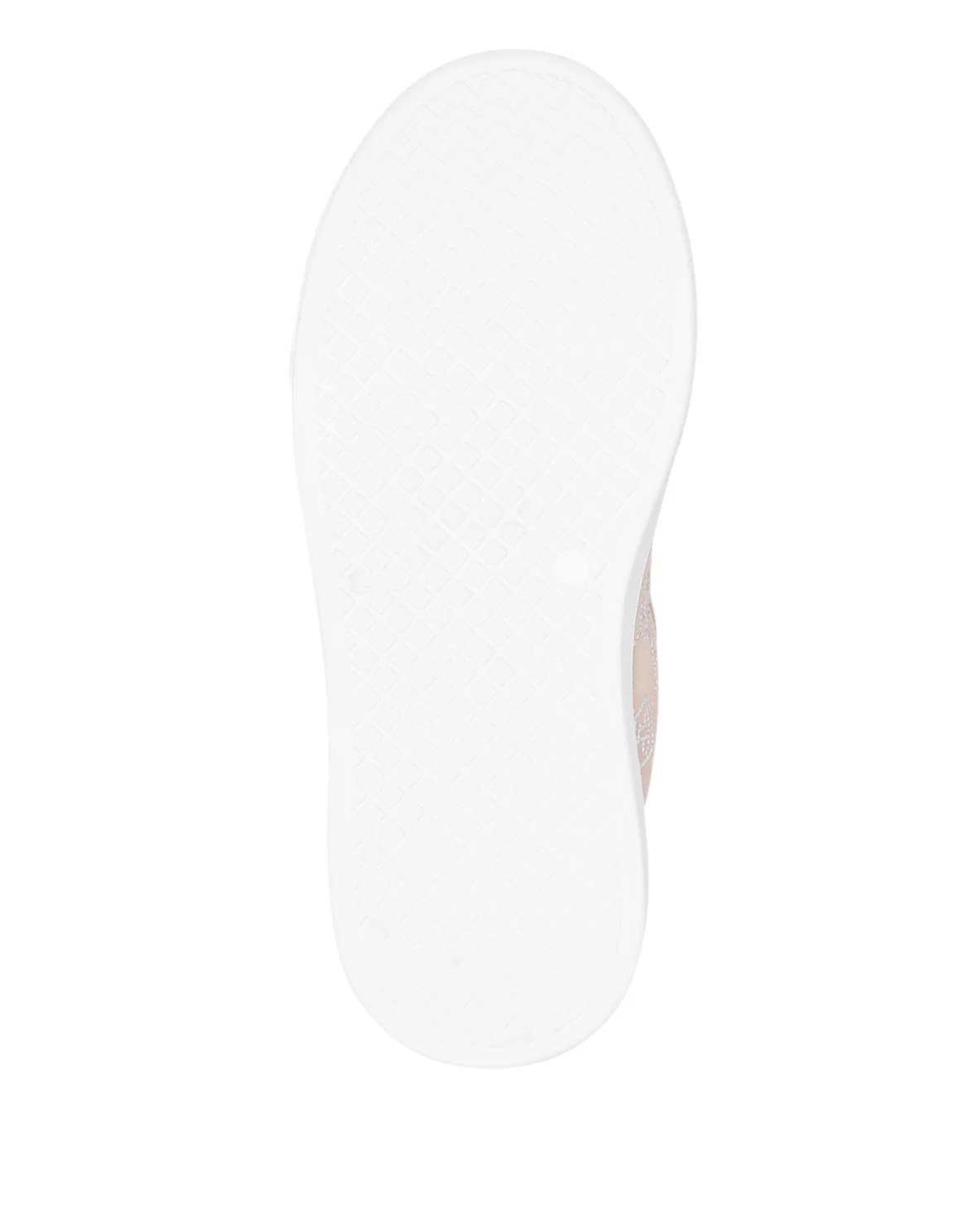 Suede Lo-Top Sneakers Monogram Strass, цвет: Розовый