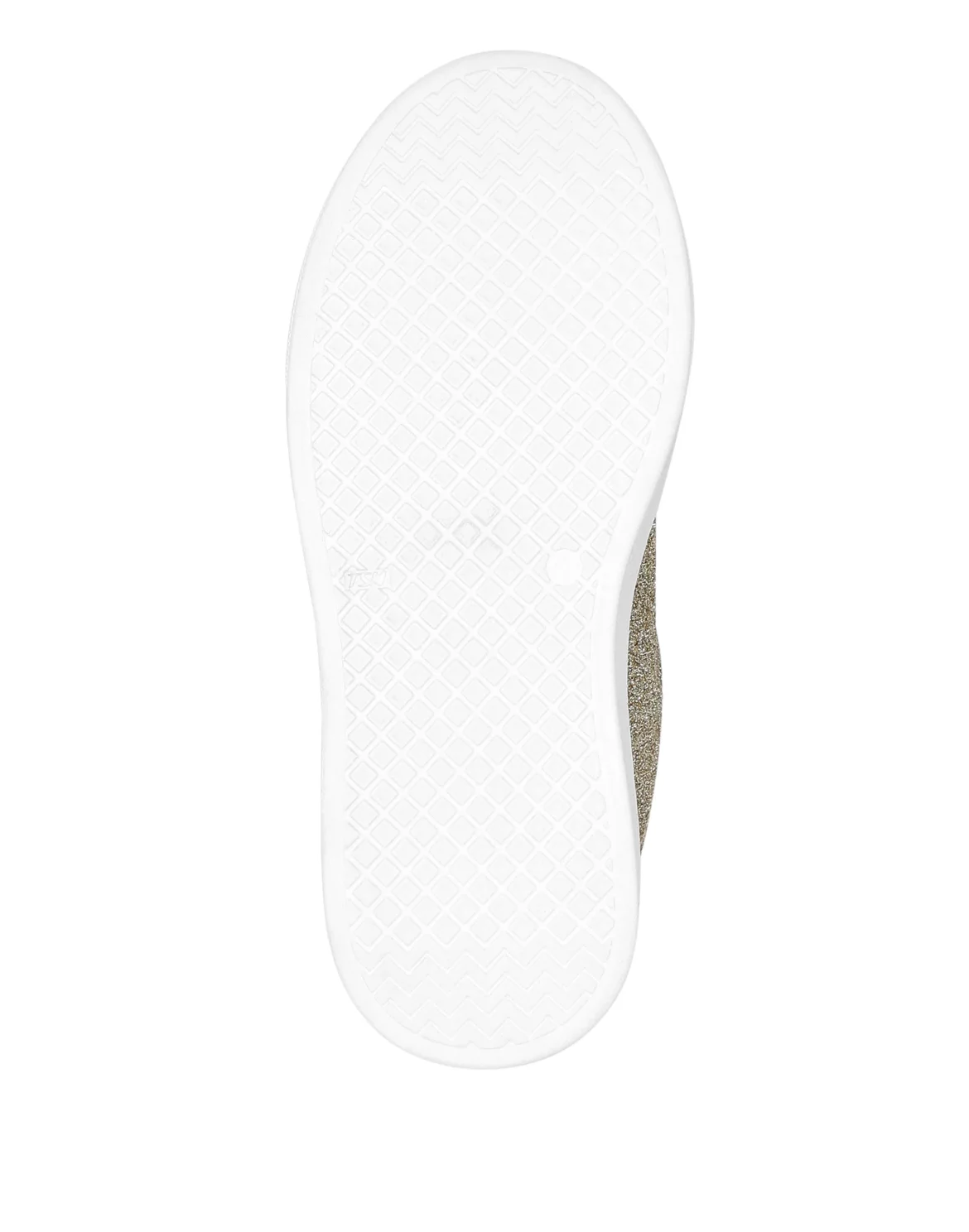 Glitter Lo-Top Sneakers Hexagon, цвет: Золотой