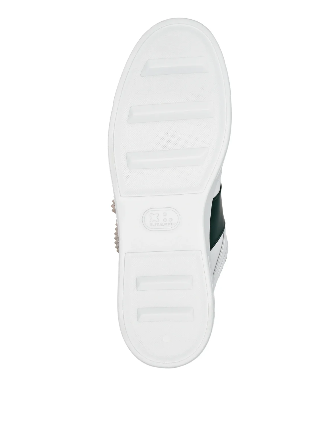 Nappa Leather Lo-Top Sneakers Studs, цвет: Белый